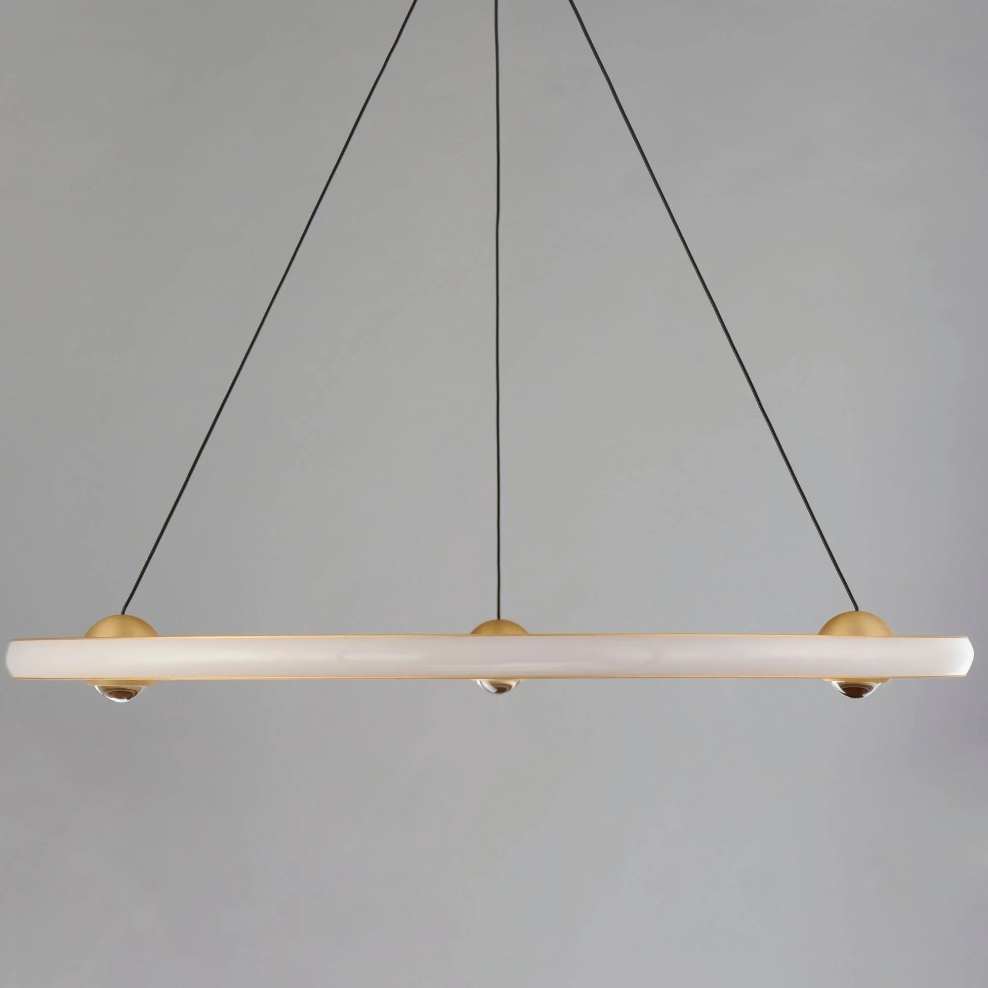 Nodes 32" LED Pendant, Gold Finish