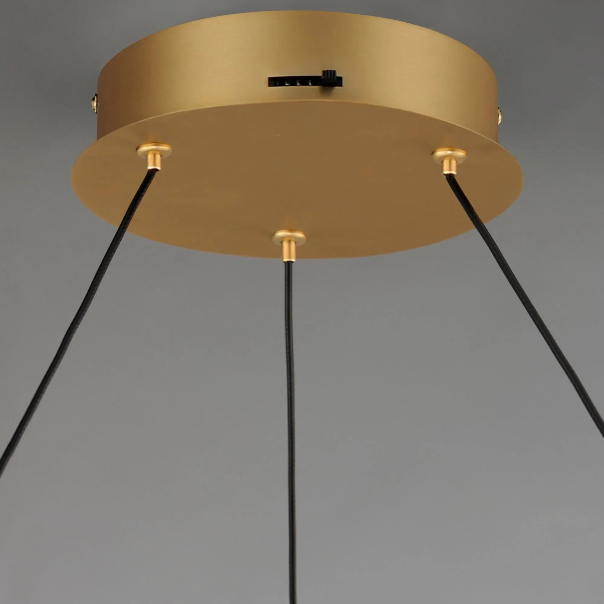Nodes 32" LED Pendant, Gold Finish