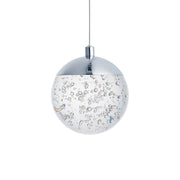 Orb II 6" LED Mini Pendant, Polished Chrome Finish
