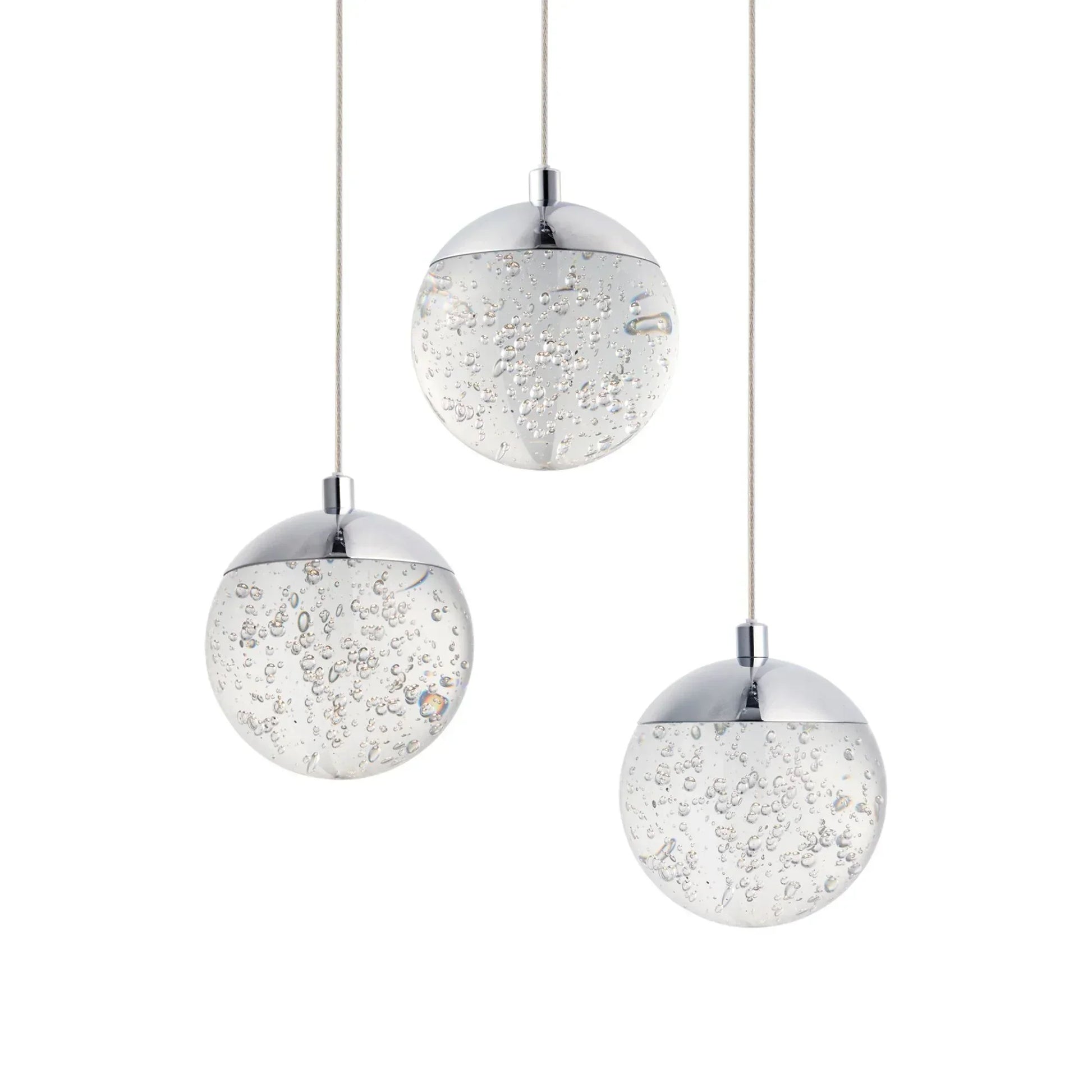 ET2 Lighting - Orb II Round Multi Light Pendant | Bees Lighting