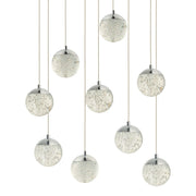 ET2 Lighting - Orb II Round Multi Light Pendant | Bees Lighting