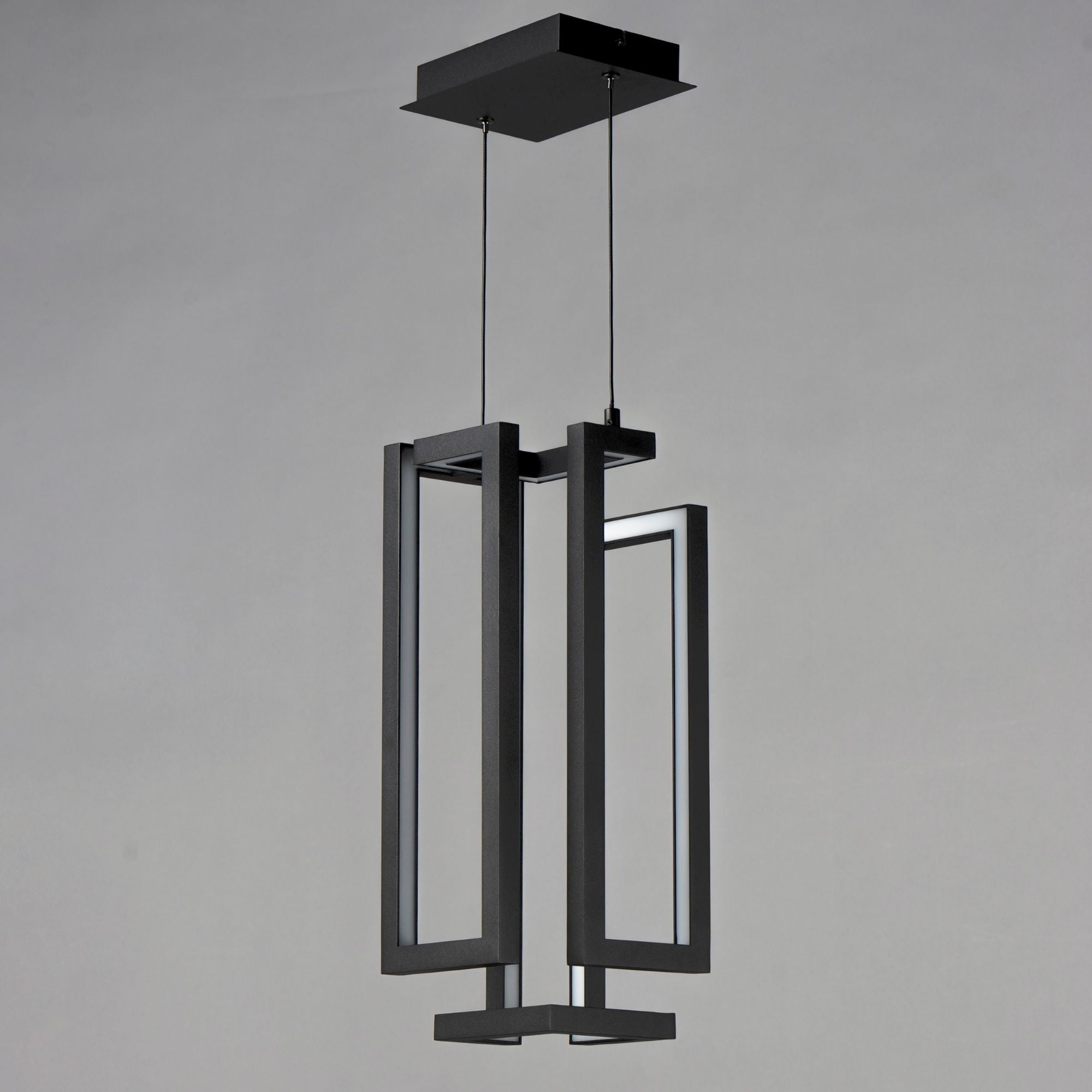 ET2 Lighting - Penrose 18" LED Pendant, Black Finish | Bees Lighting