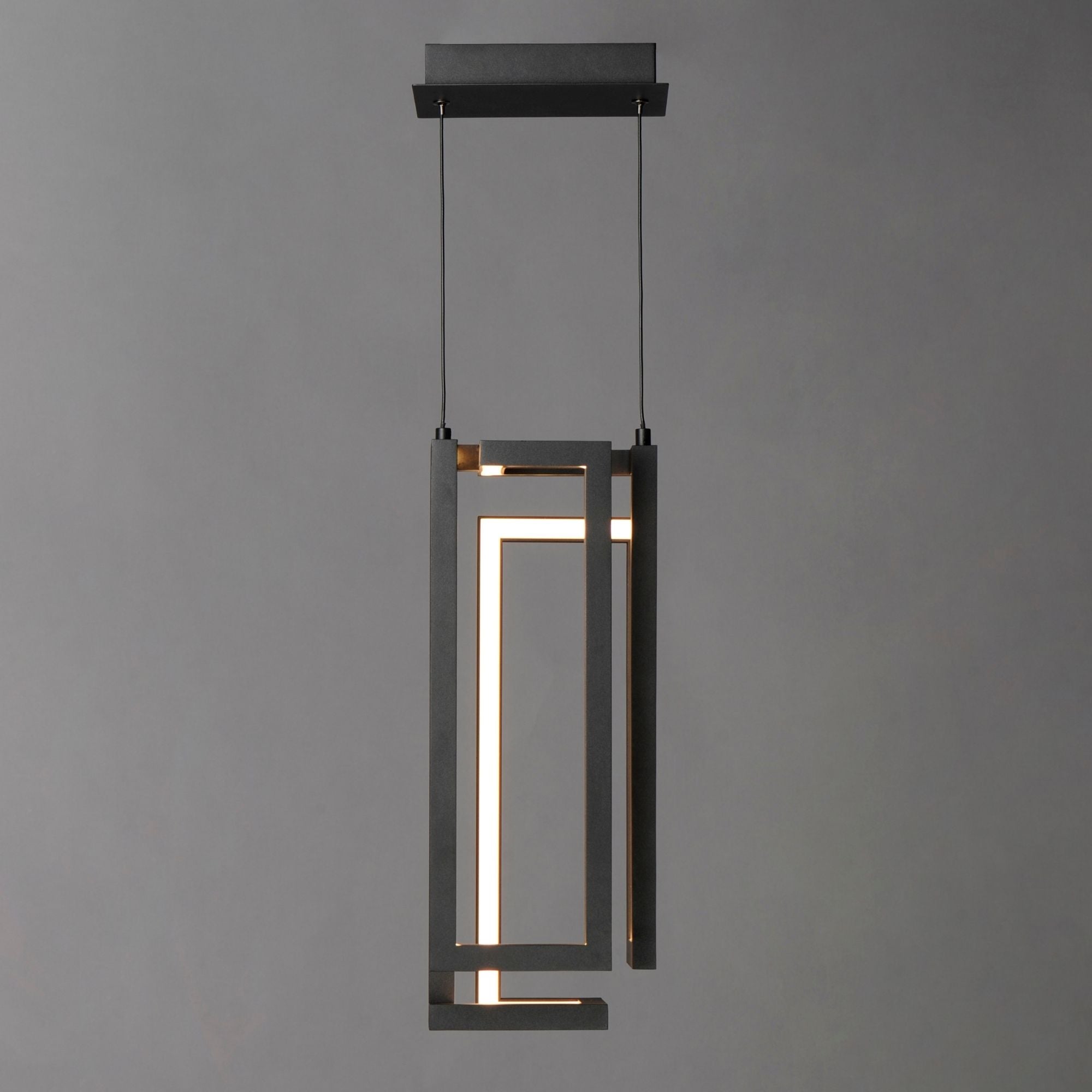 ET2 Lighting - Penrose 18" LED Pendant, Black Finish | Bees Lighting