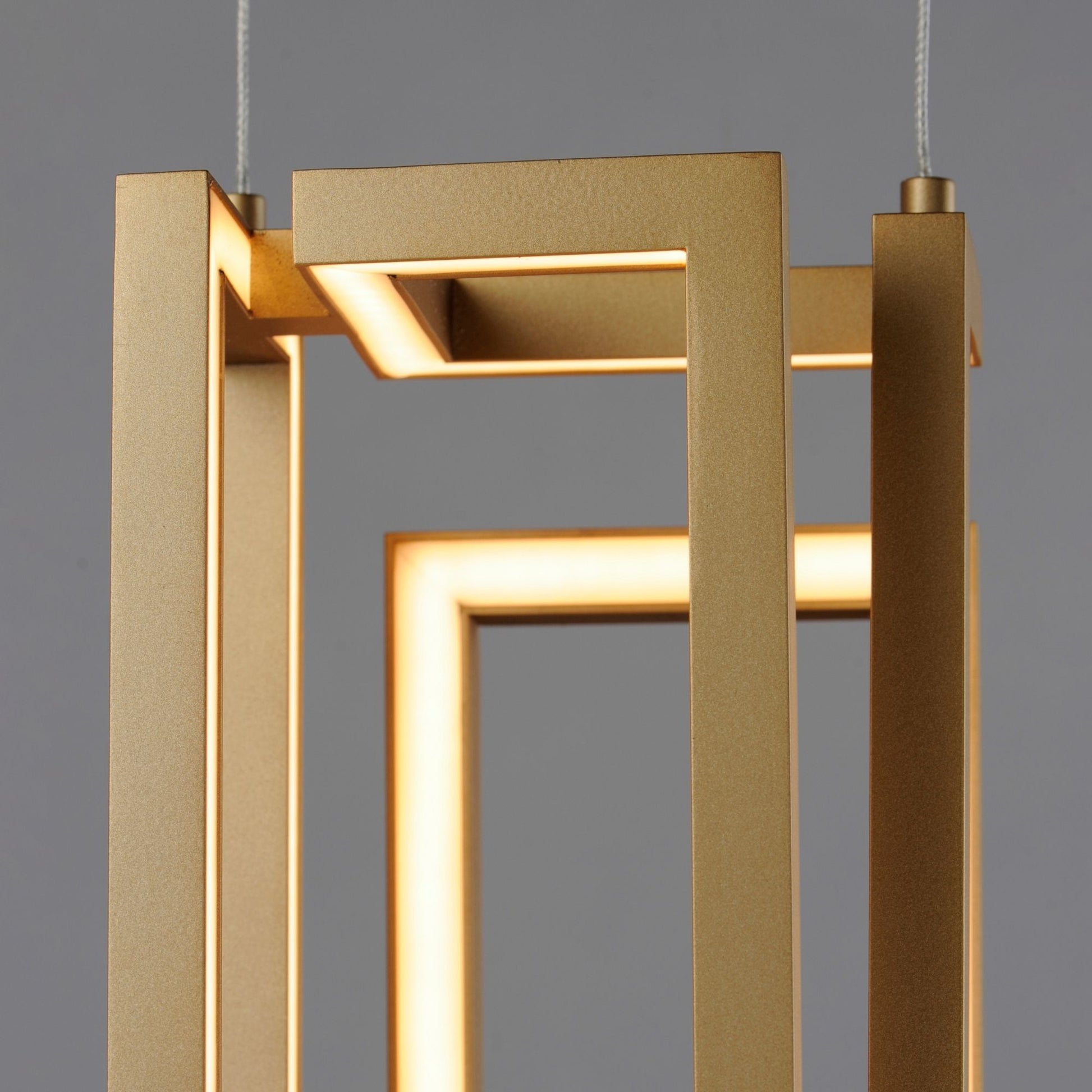ET2 Lighting - Penrose 18" LED Pendant, Gold Finish | Bees Lighting