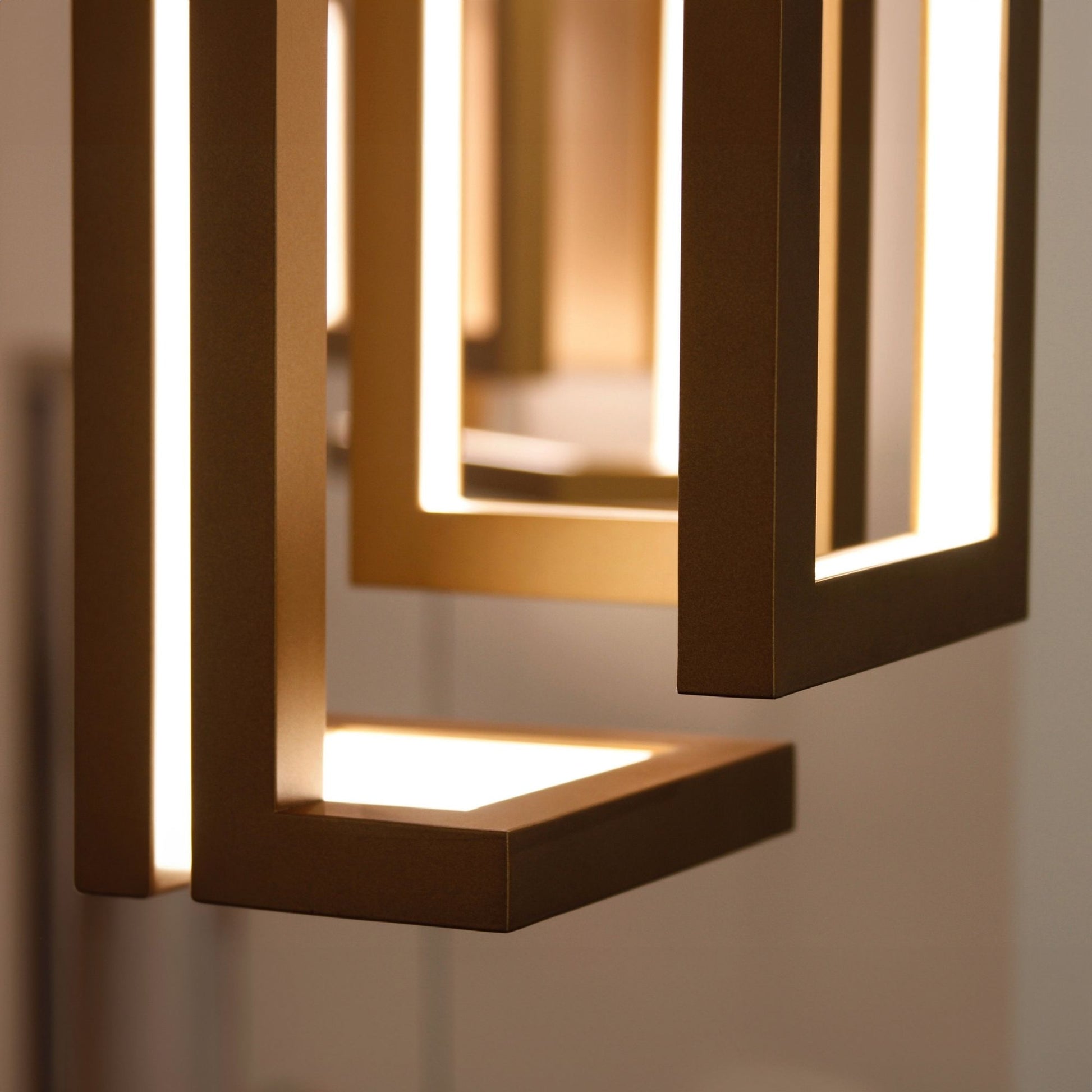 ET2 Lighting - Penrose 18" LED Pendant, Gold Finish | Bees Lighting