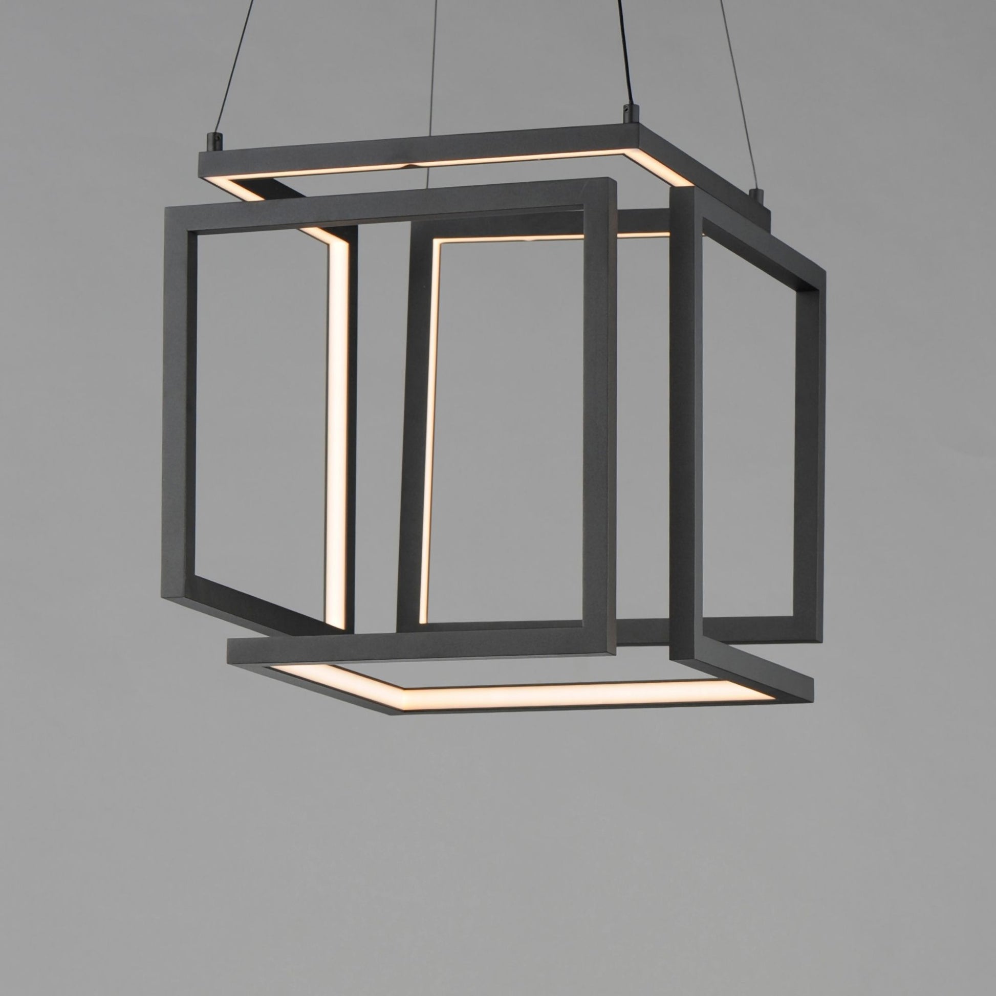 ET2 Lighting - Penrose 16" LED Pendant, 120-277V, Black Finish | Bees Lighting