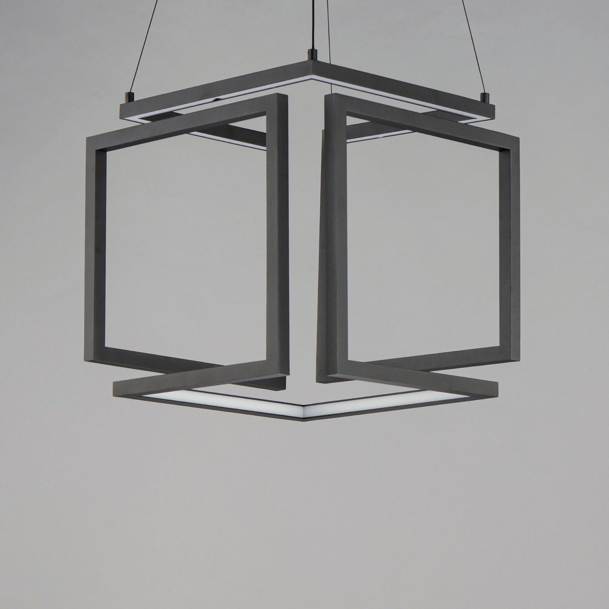 ET2 Lighting - Penrose 16" LED Pendant, 120-277V, Black Finish | Bees Lighting