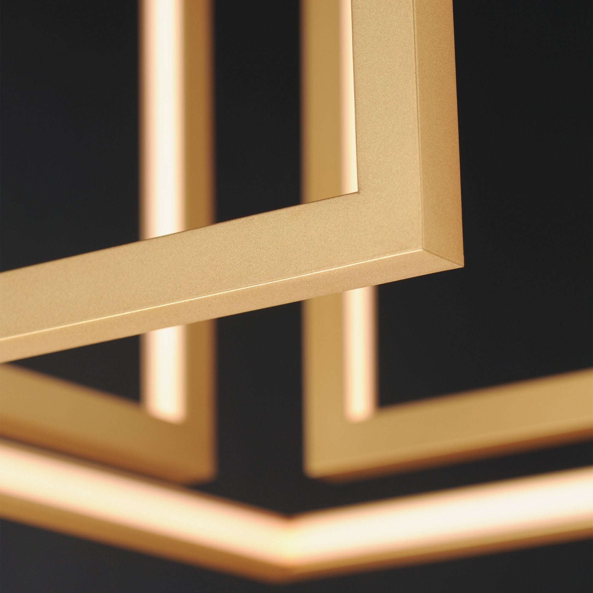 ET2 Lighting - Penrose 16" LED Pendant, 120-277V, Gold Finish | Bees Lighting