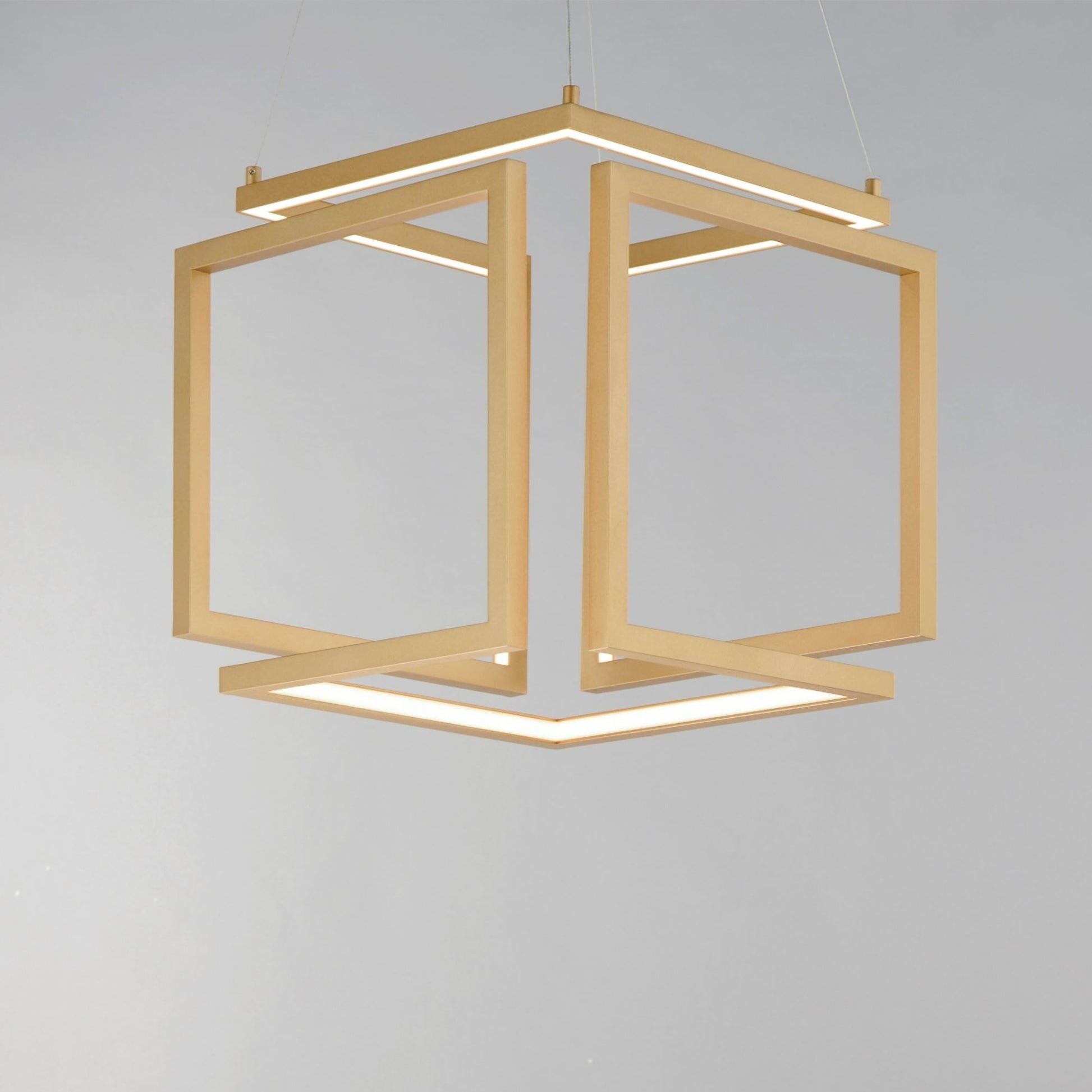 ET2 Lighting - Penrose 16" LED Pendant, 120-277V, Gold Finish | Bees Lighting
