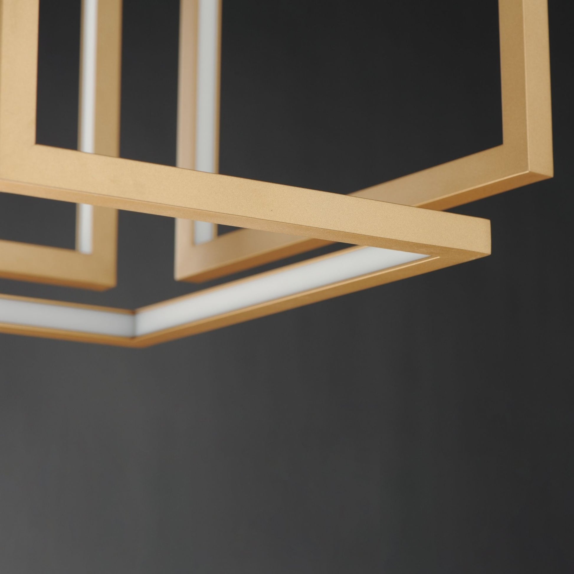 ET2 Lighting - Penrose 16" LED Pendant, 120-277V, Gold Finish | Bees Lighting