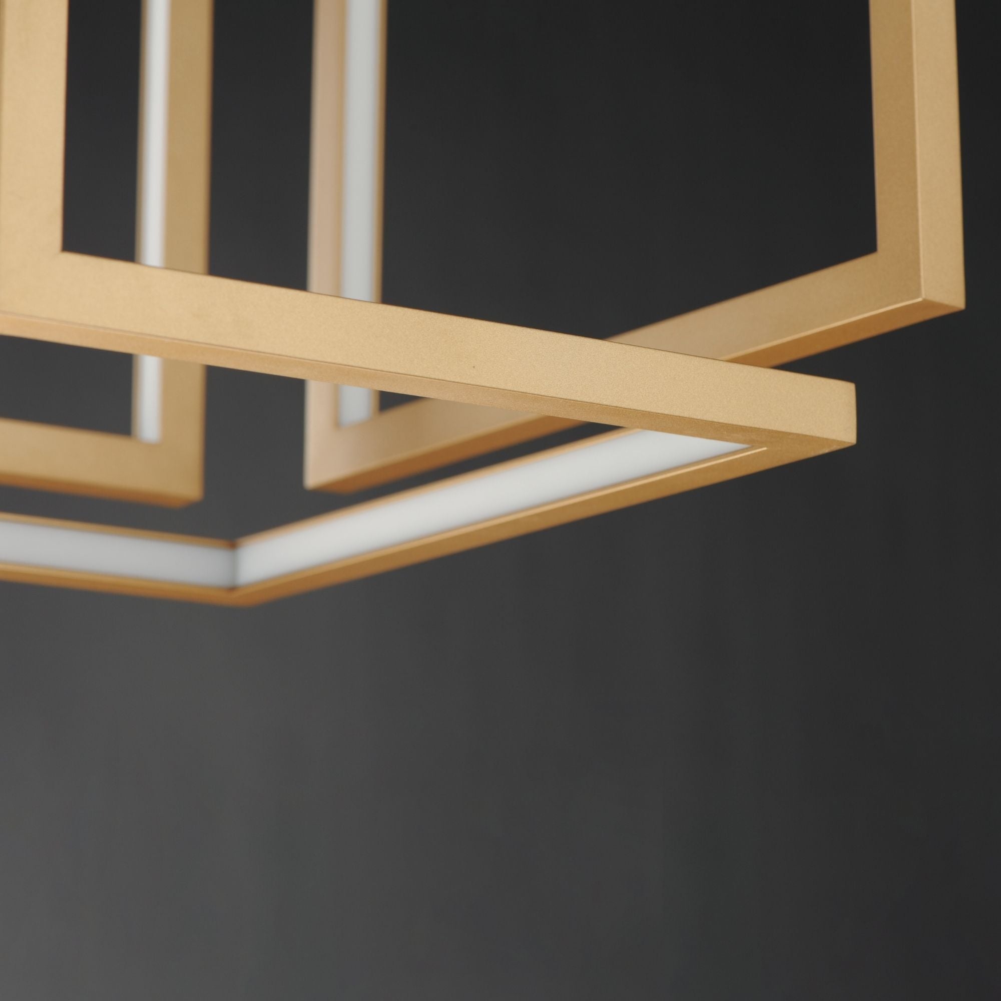 ET2 Lighting - Penrose 16" LED Pendant, 120-277V, Gold Finish | Bees Lighting