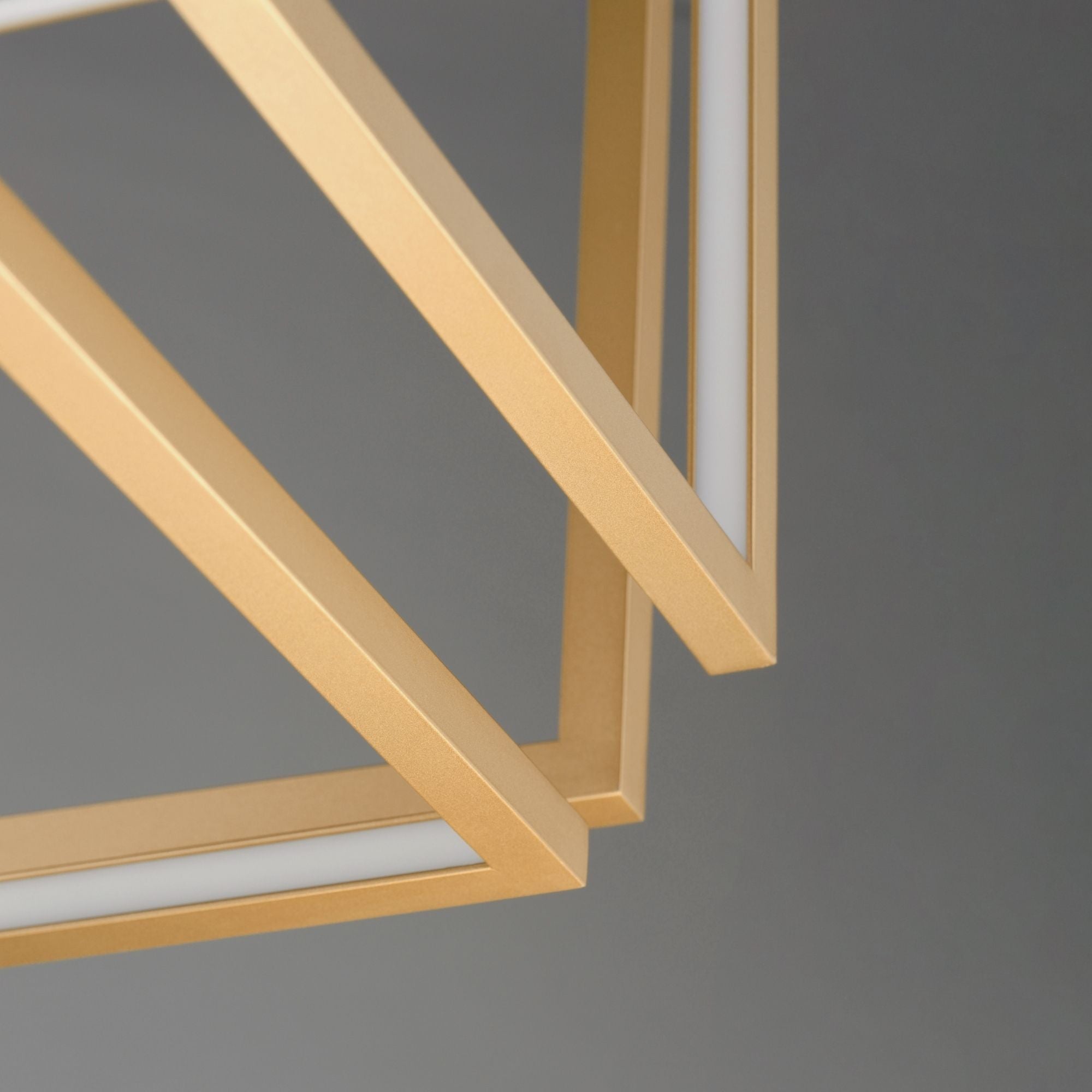 Penrose 38" Linear LED Pendant, 120-277V, Gold Finish