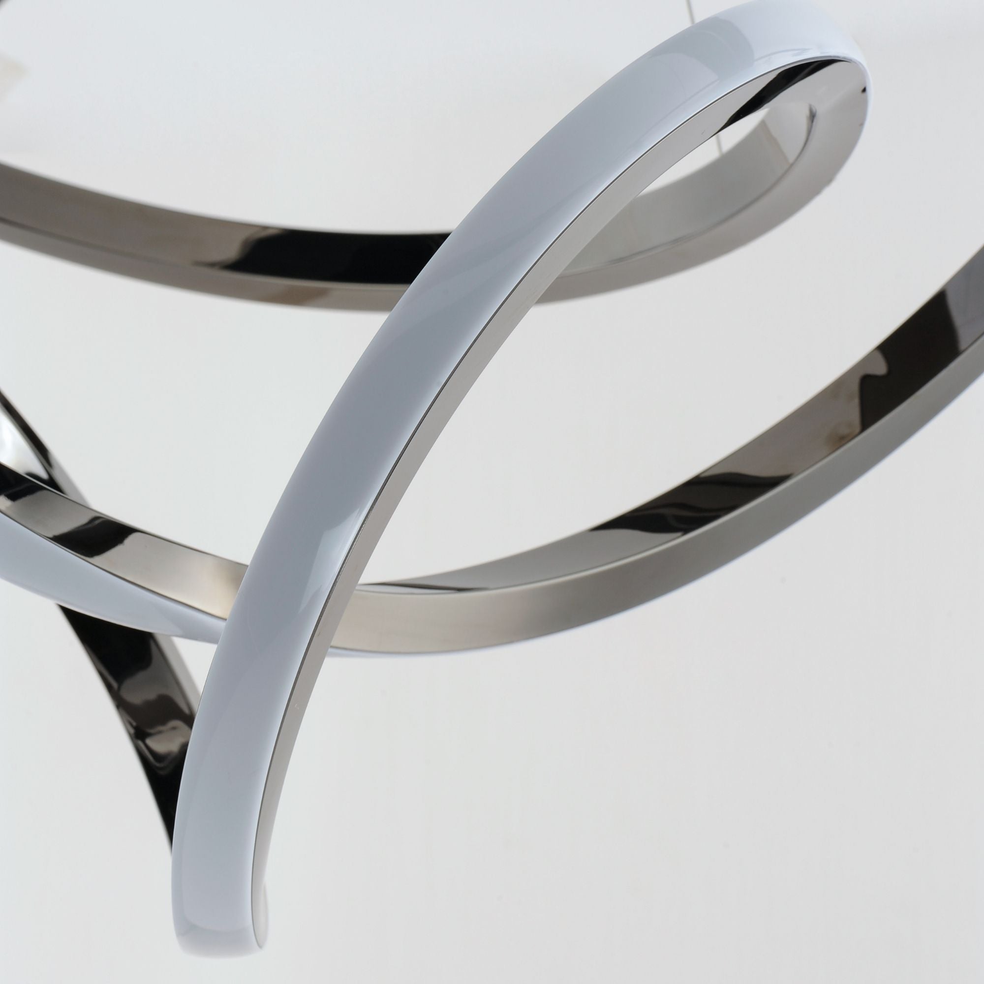 Perpetual 32" LED Pendant, Black Chrome Finish