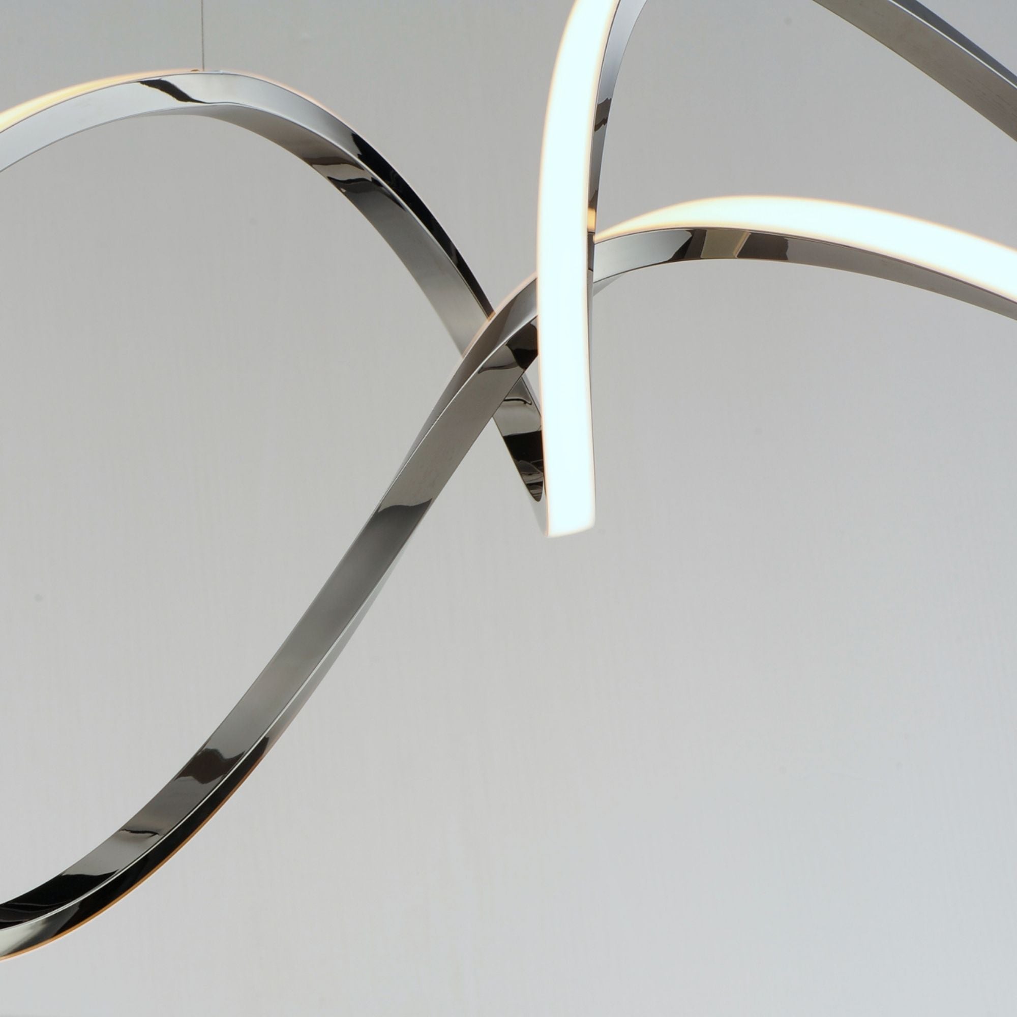 ET2 Lighting - Perpetual 37" LED Pendant, Black Chrome Finish | Bees Lighting