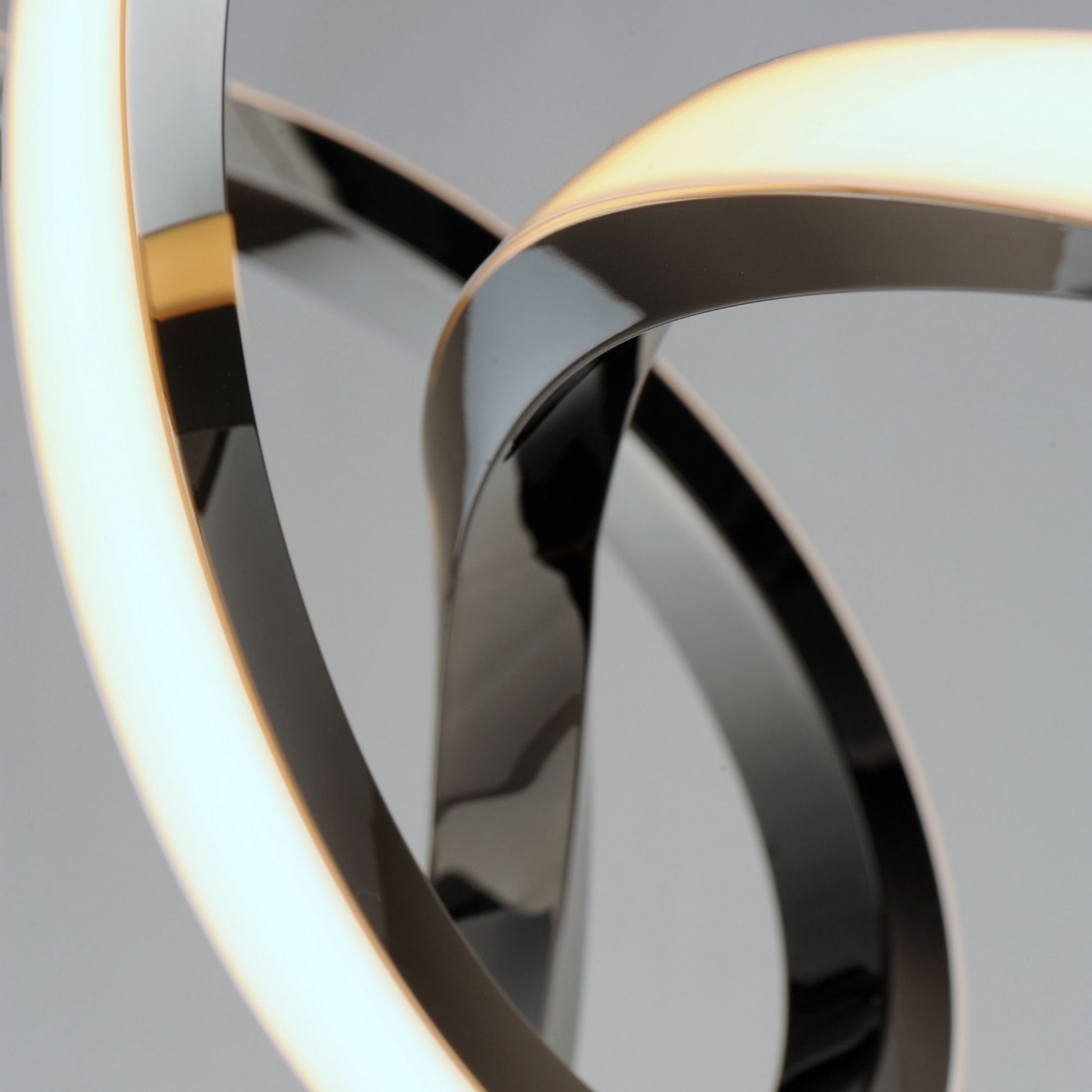 ET2 Lighting - Perpetual 37" LED Pendant, Black Chrome Finish | Bees Lighting