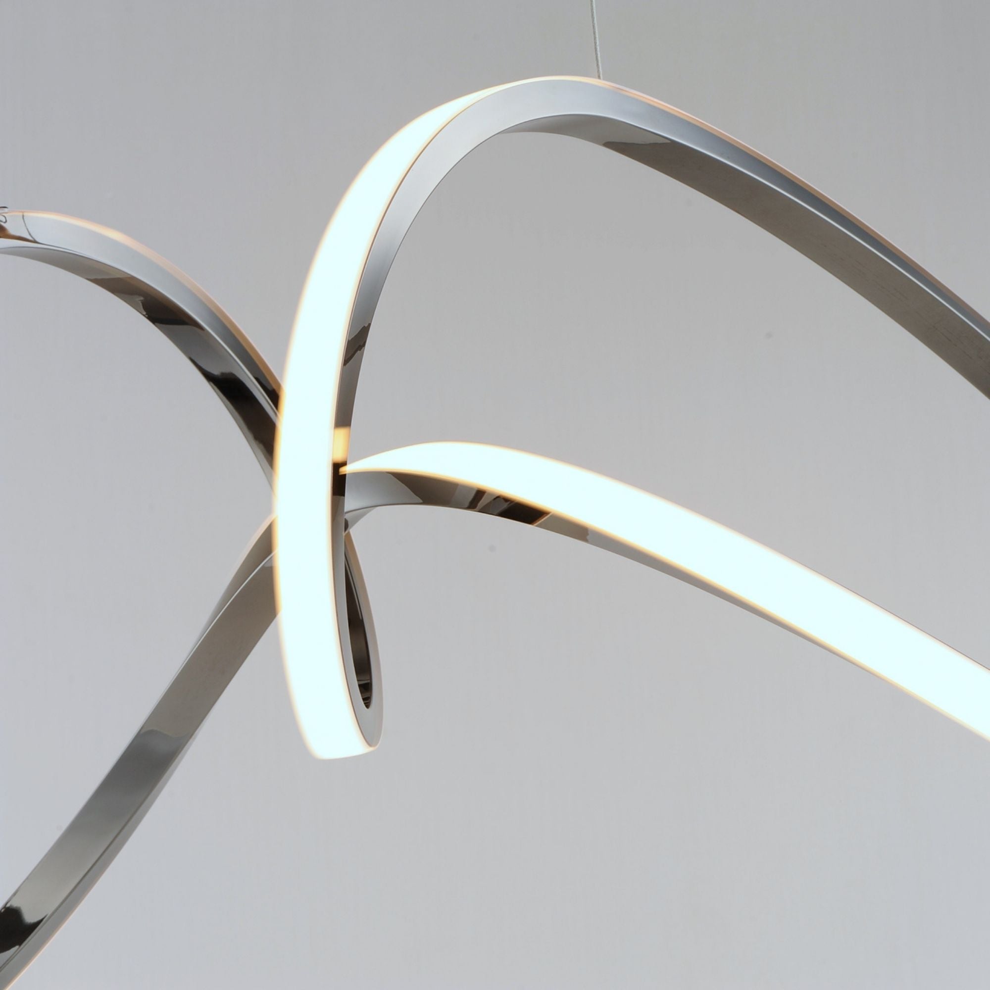 ET2 Lighting - Perpetual 37" LED Pendant, Black Chrome Finish | Bees Lighting