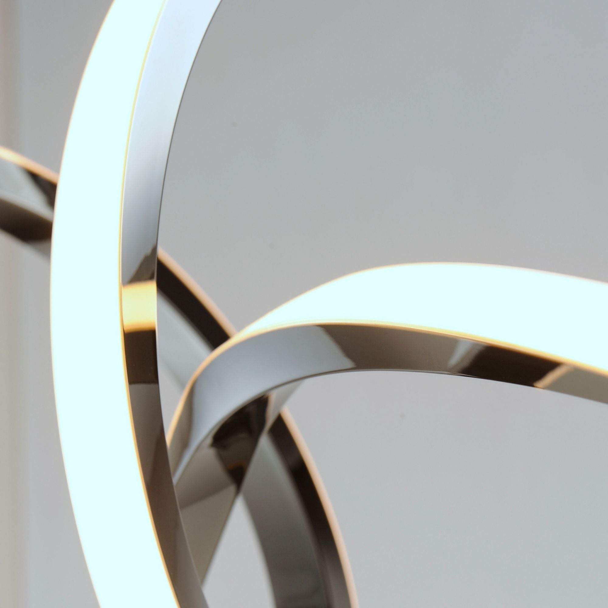 ET2 Lighting - Perpetual 37" LED Pendant, Black Chrome Finish | Bees Lighting