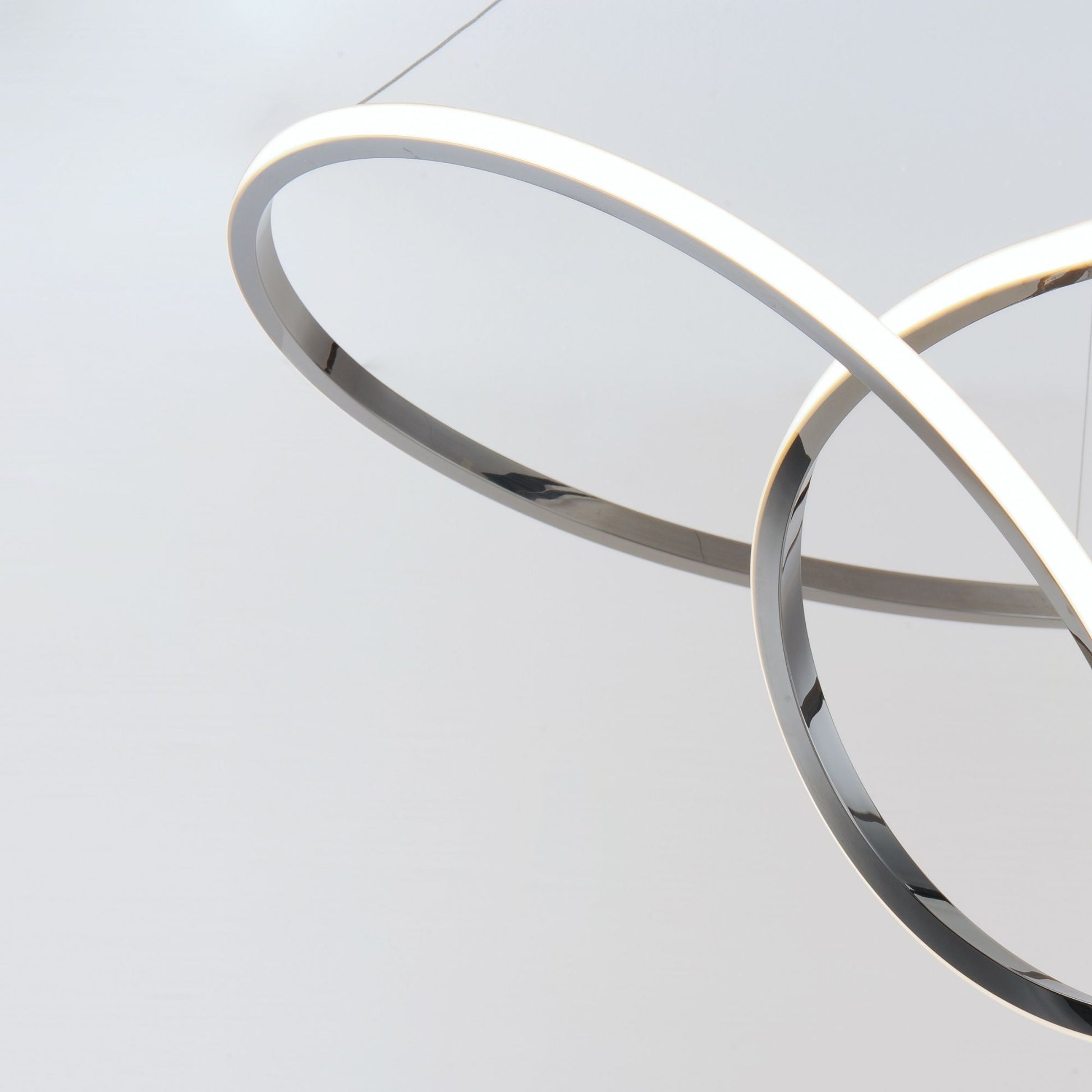 ET2 Lighting - Perpetual 43" LED Pendant, Black Chrome Finish | Bees Lighting