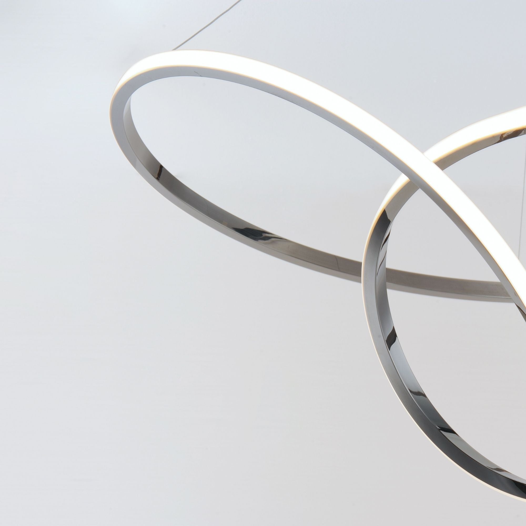 ET2 Lighting - Perpetual 43" LED Pendant, Black Chrome Finish | Bees Lighting