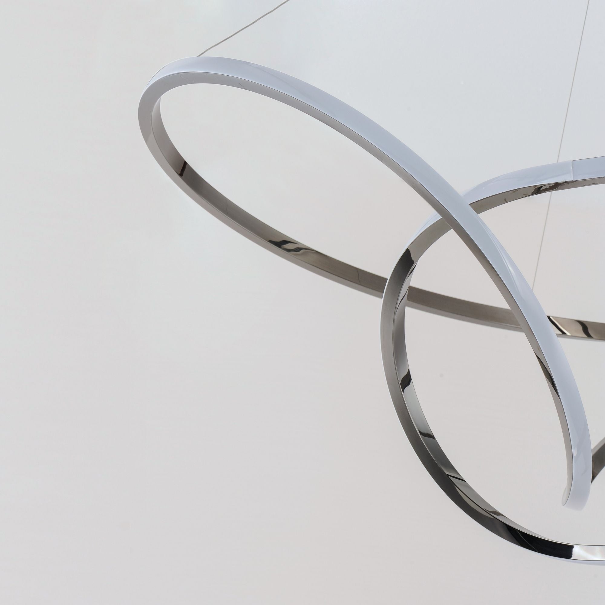 ET2 Lighting - Perpetual 43" LED Pendant, Black Chrome Finish | Bees Lighting