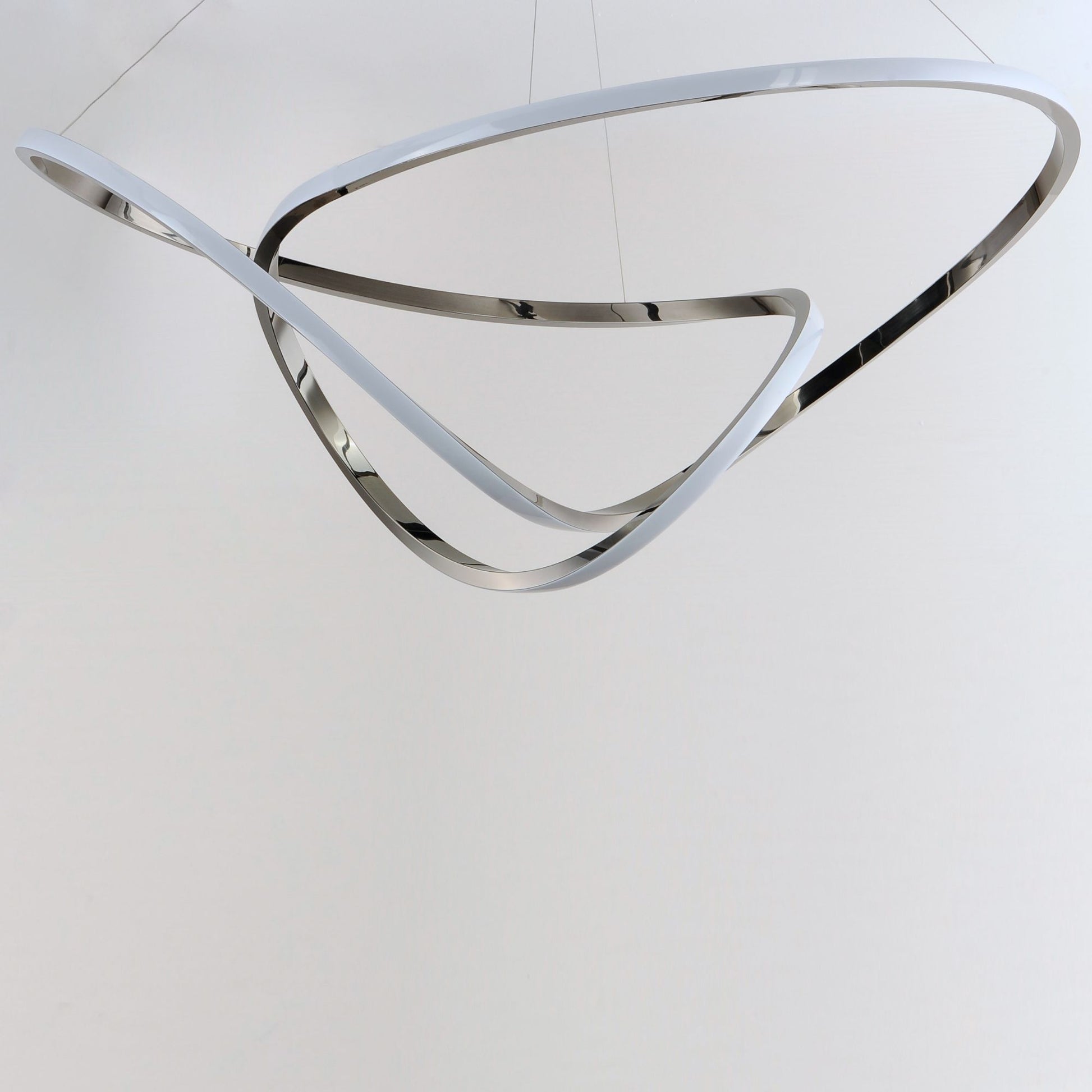 ET2 Lighting - Perpetual 43" LED Pendant, Black Chrome Finish | Bees Lighting