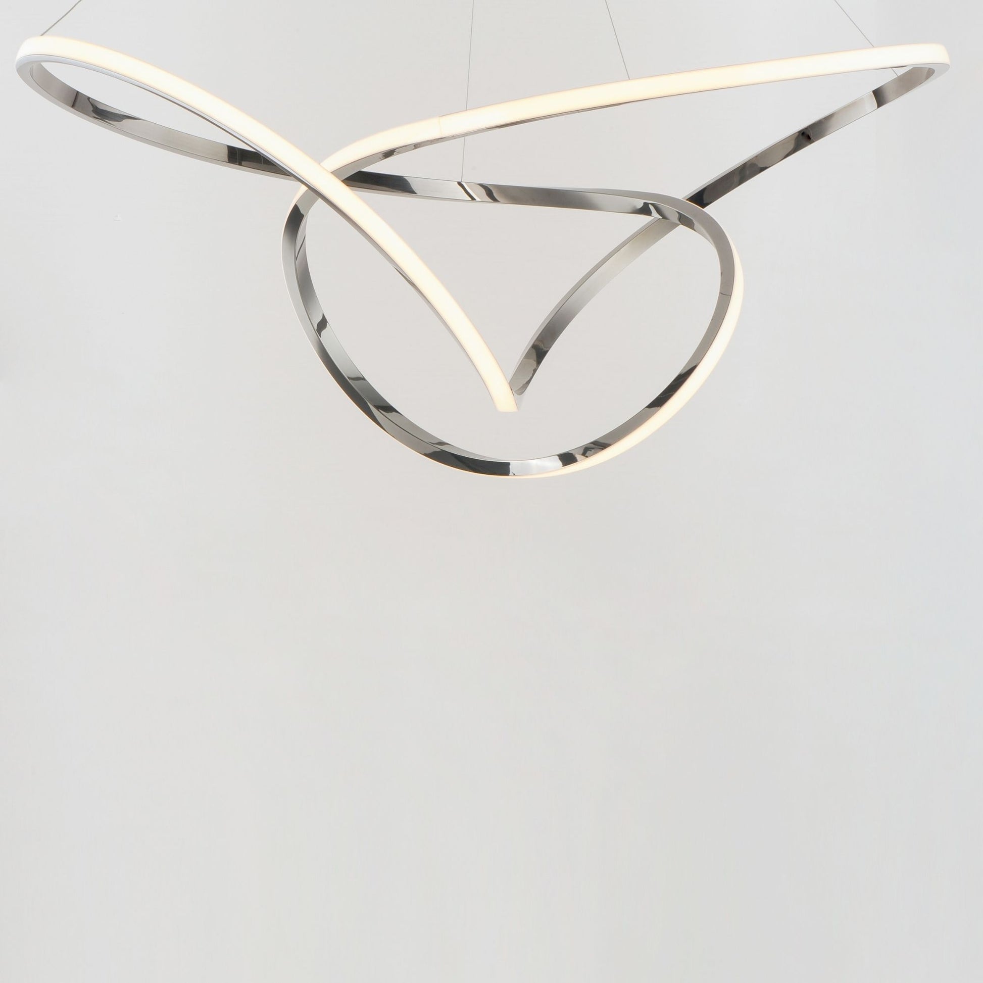 ET2 Lighting - Perpetual 43" LED Pendant, Black Chrome Finish | Bees Lighting