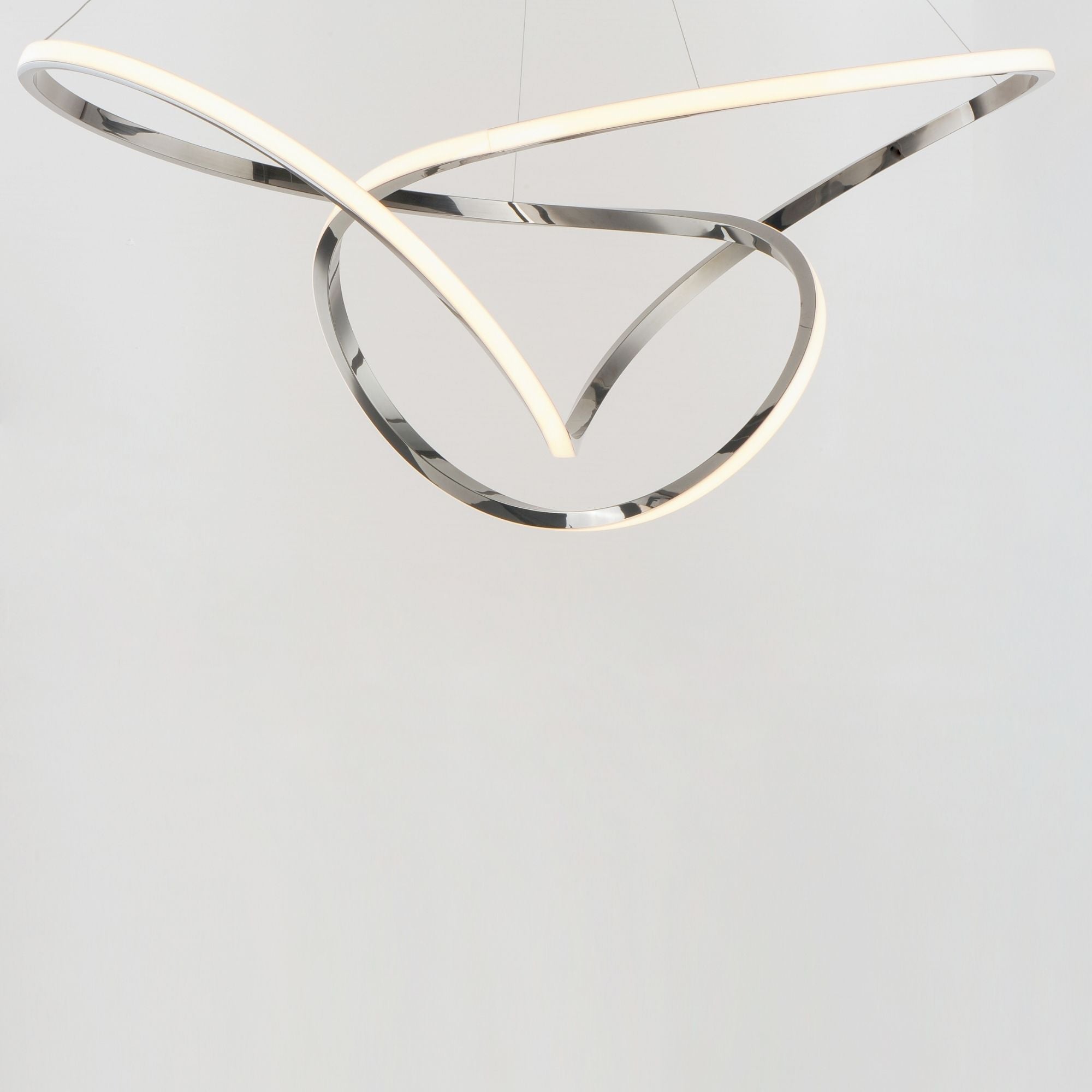 ET2 Lighting - Perpetual 43" LED Pendant, Black Chrome Finish | Bees Lighting