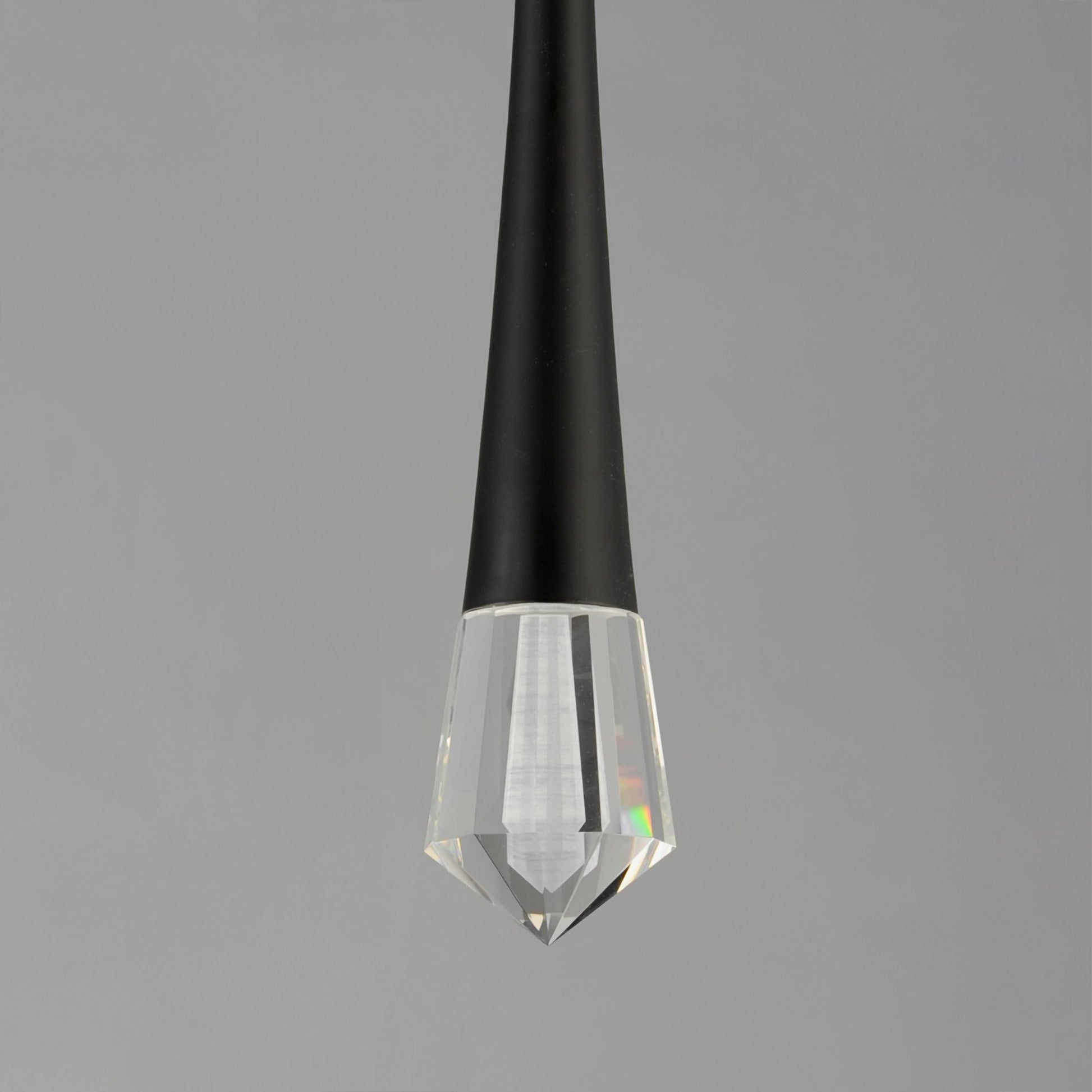 ET2 Lighting - Pierce LED Mini Pendant, Black Finish | Bees Lighting
