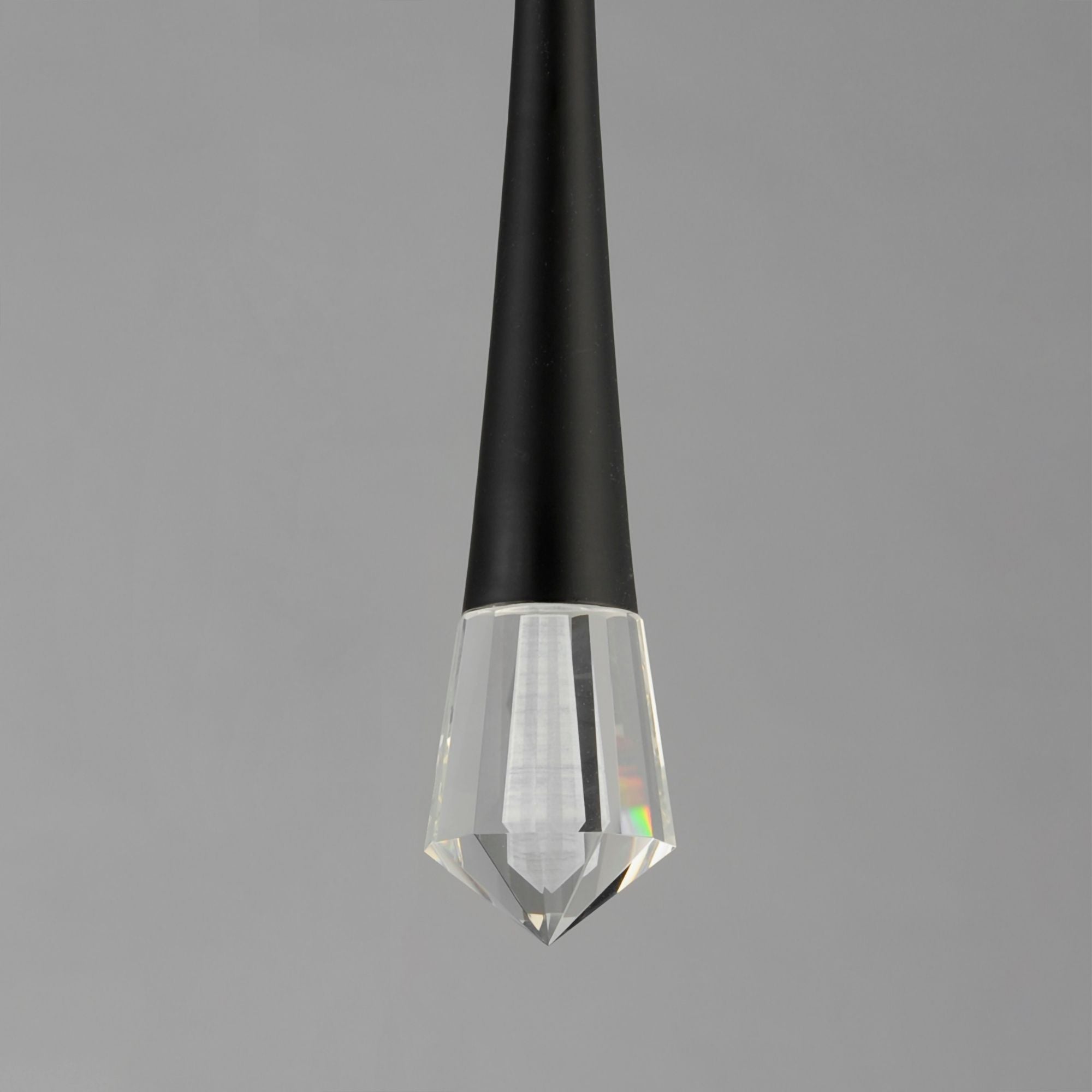 ET2 Lighting - Pierce LED Mini Pendant, Black Finish | Bees Lighting