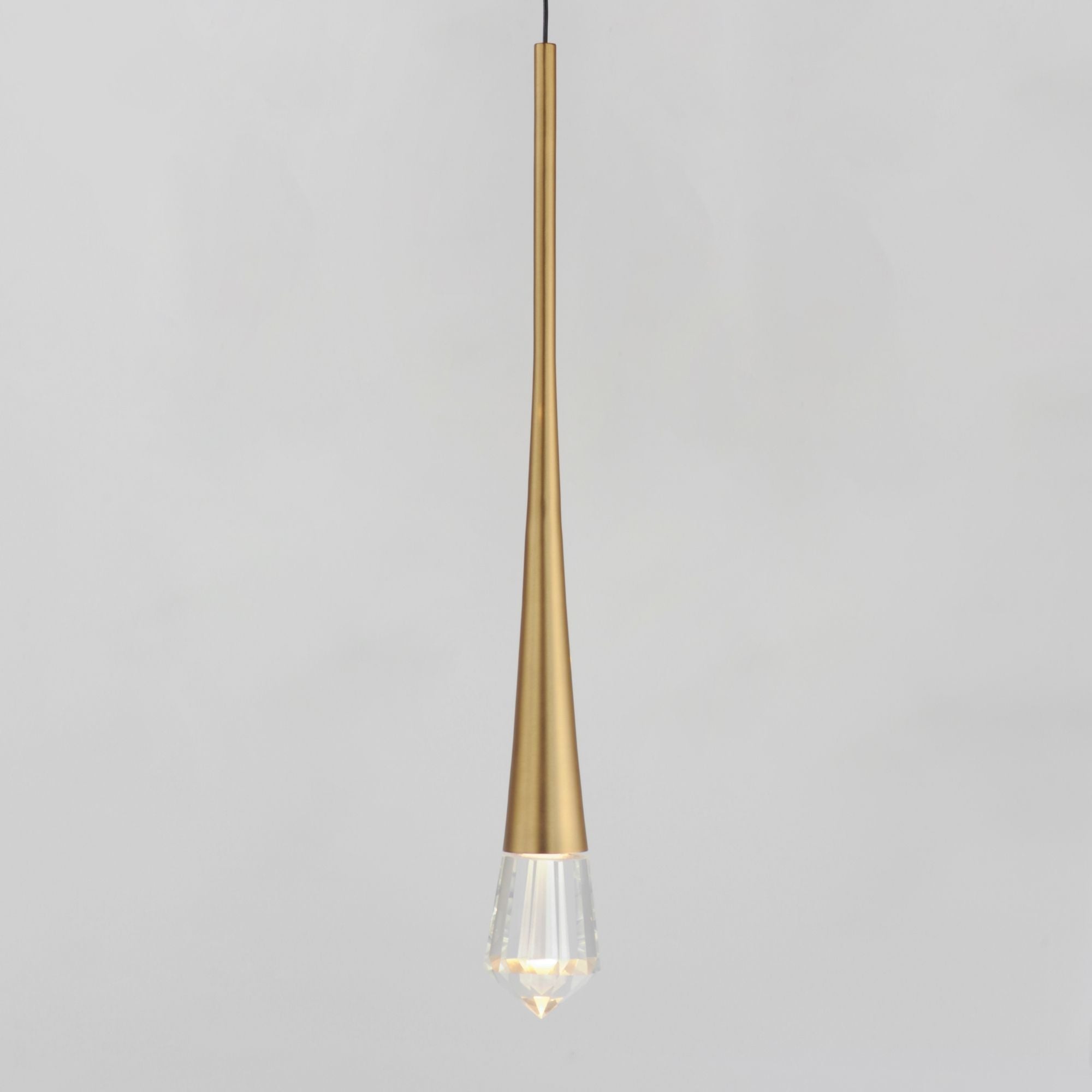 Pierce LED Mini Pendant, Gold Finish