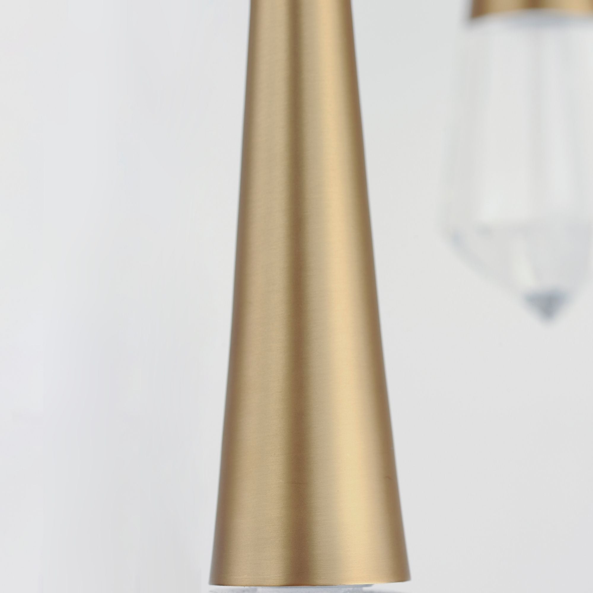 Pierce 19" 9-Light LED Pendant, Gold Finish