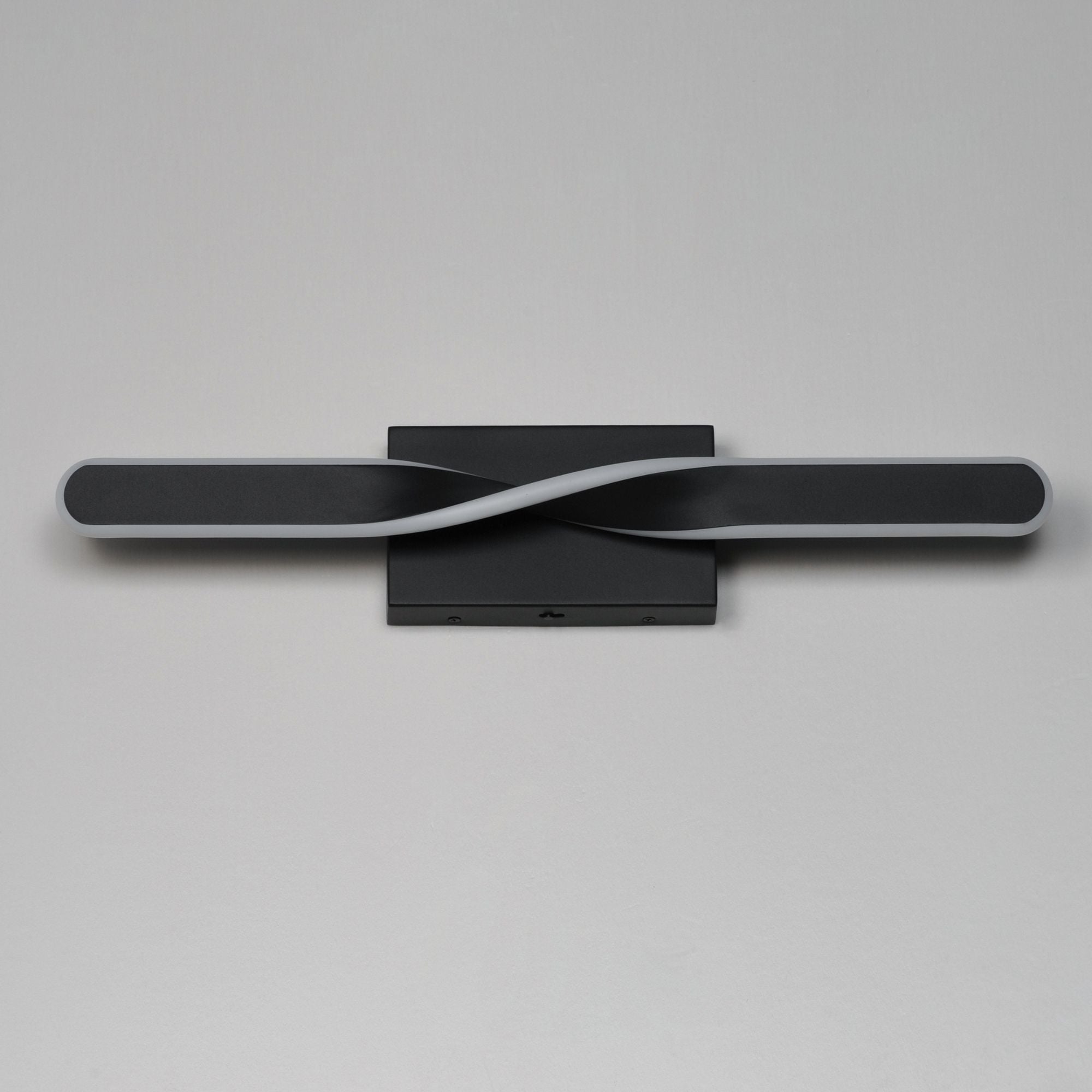 Pirouette 24" LED Bath Vanity, Black Finish