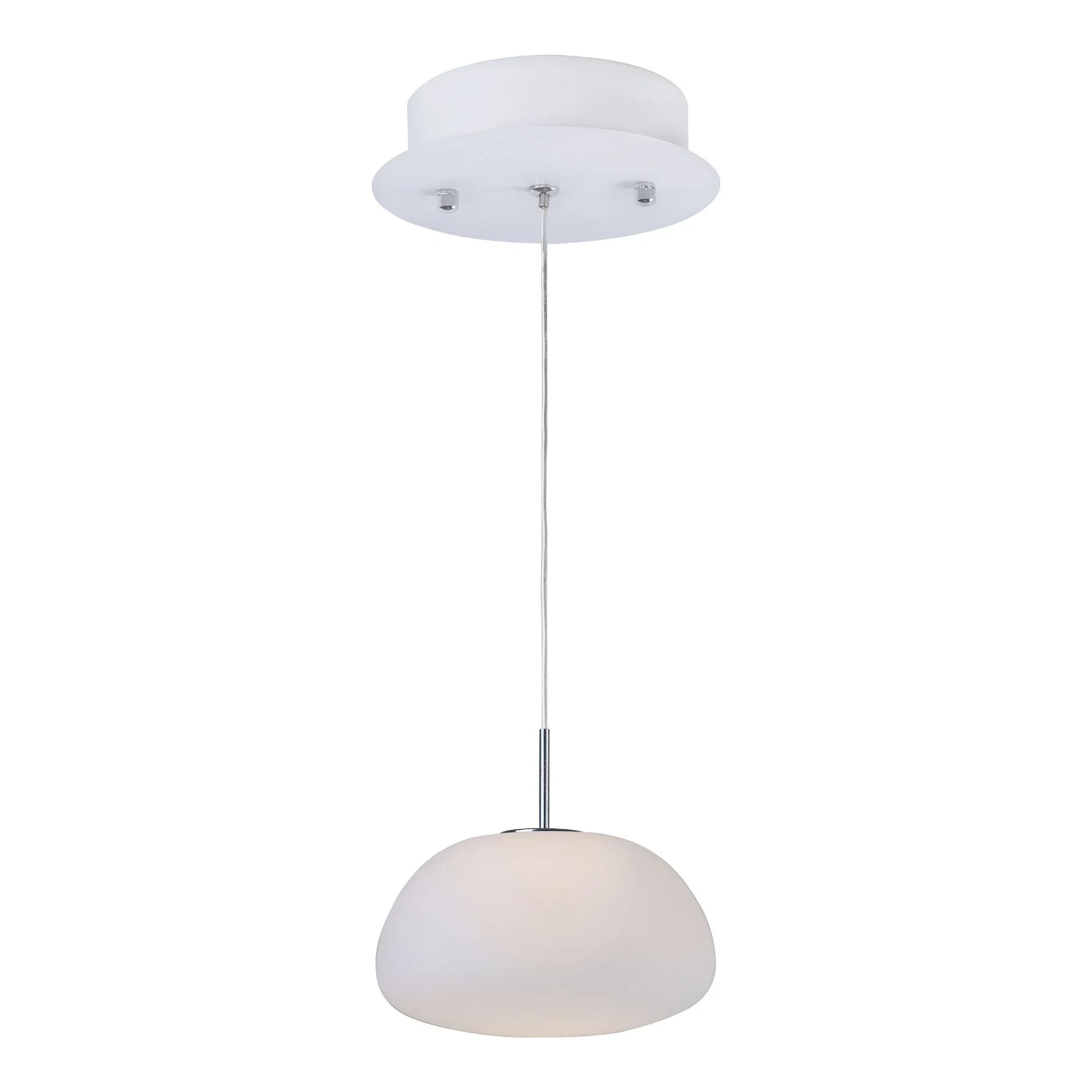 ET2 Lighting - Puffs 5" LED Pendant, White Finish | Bees Lighting