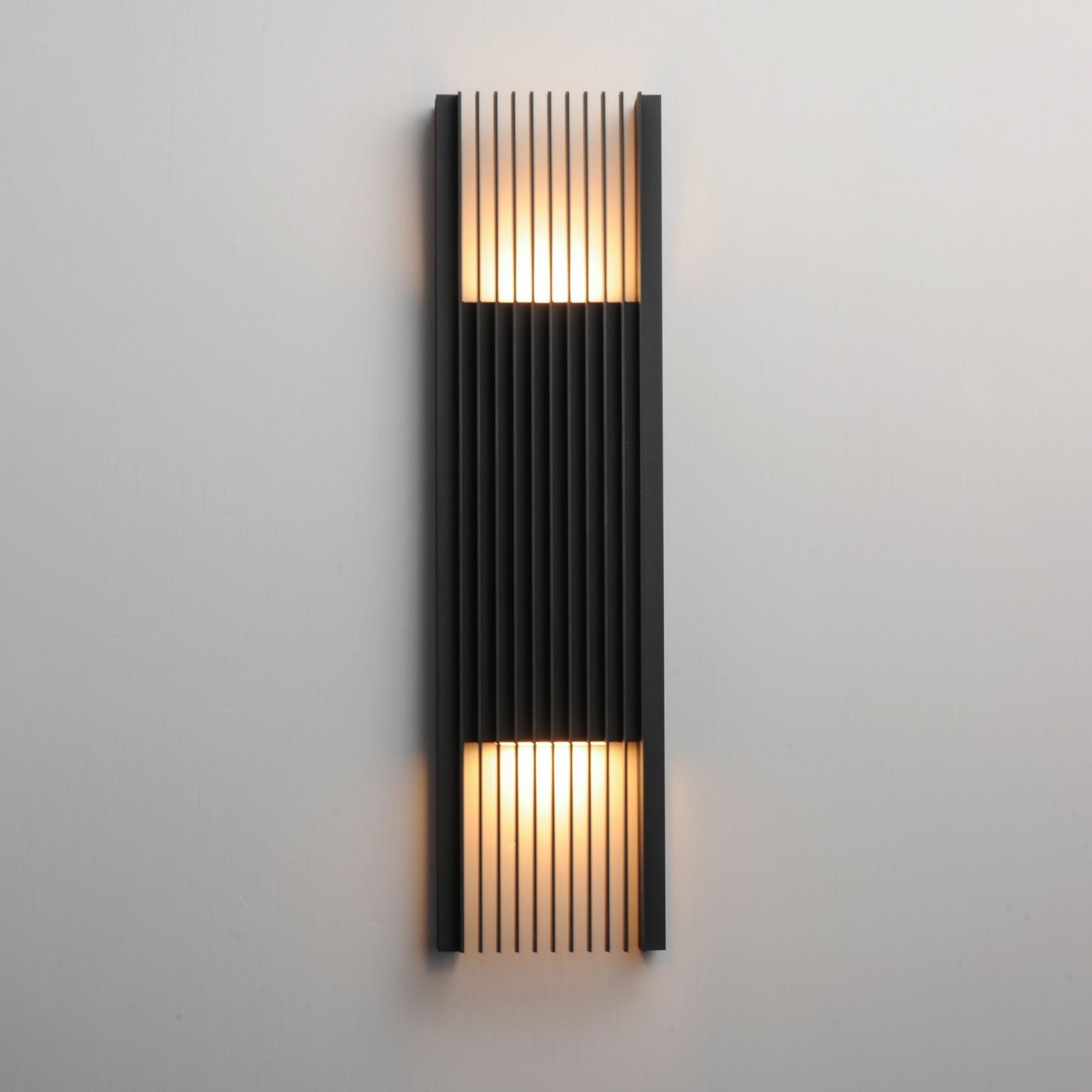Rampart 30" XL LED Outdoor Wall Sconce, Black Finish