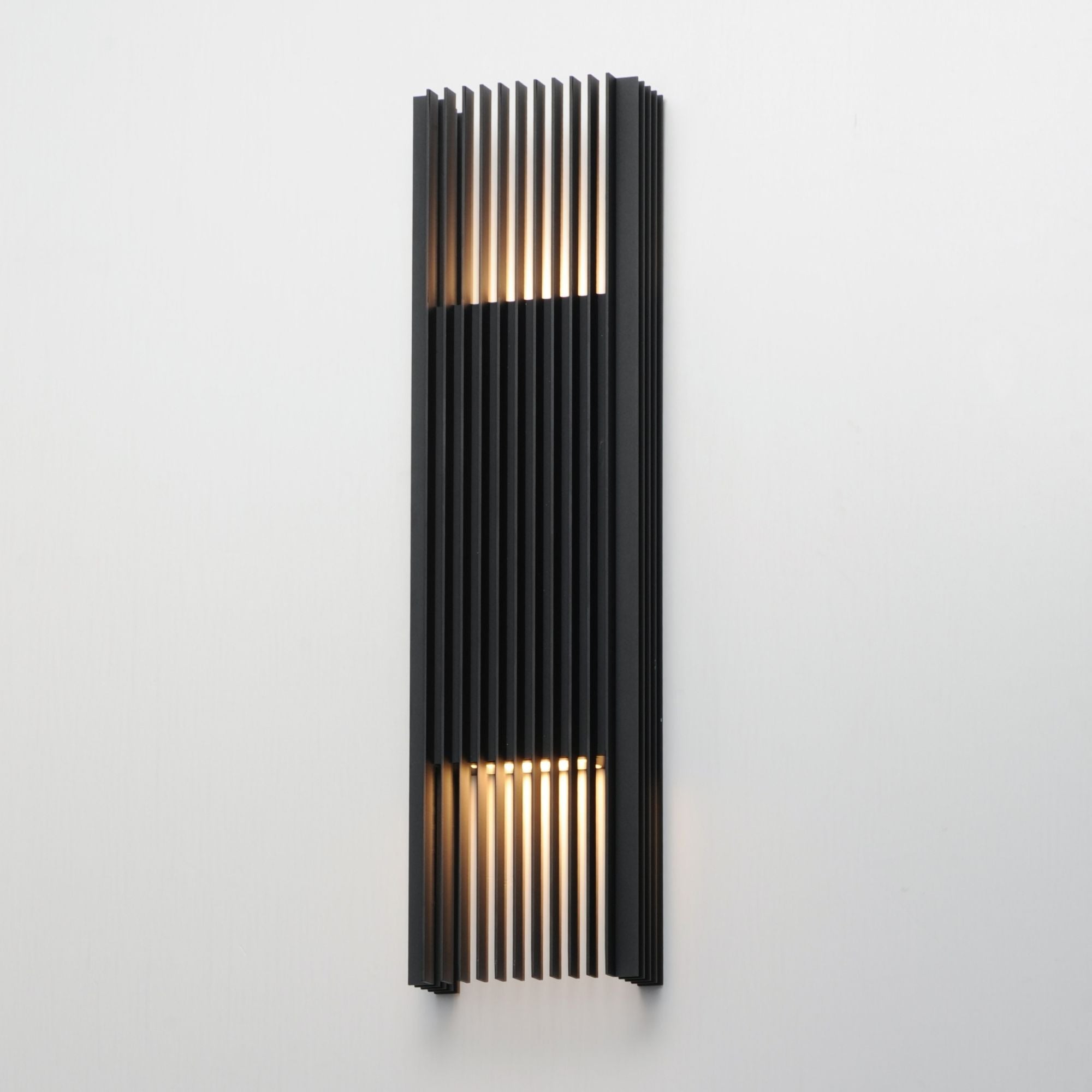 Rampart 30" XL LED Outdoor Wall Sconce, Black Finish