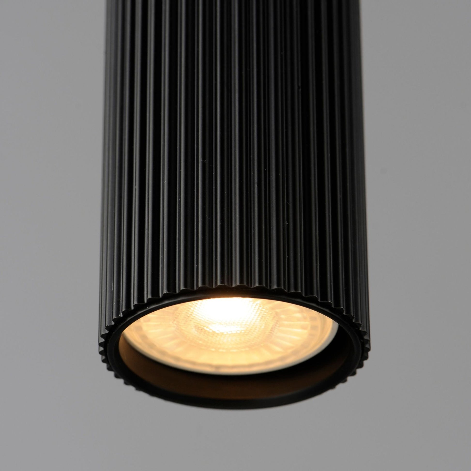 ET2 Lighting - Reeds Stem Hung Mini LED Pendant, Black Finish | Bees Lighting