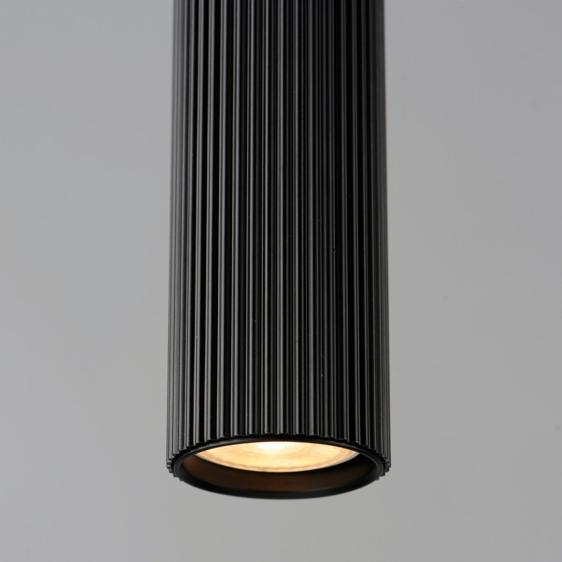 ET2 Lighting - Reeds Stem Hung Mini LED Pendant, Black Finish | Bees Lighting