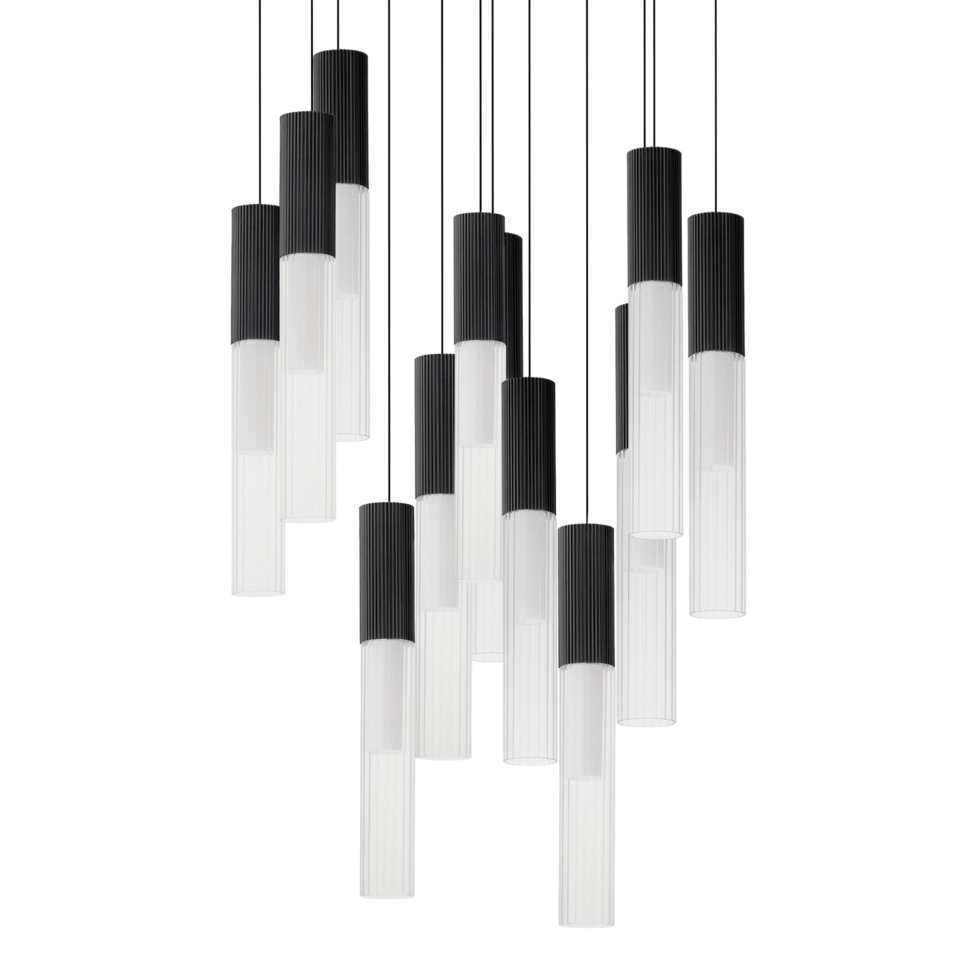 ET2 Lighting - Reeds Multi-Light LED Pendant | Bees Lighting
