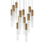 ET2 Lighting - Reeds Multi-Light LED Pendant | Bees Lighting