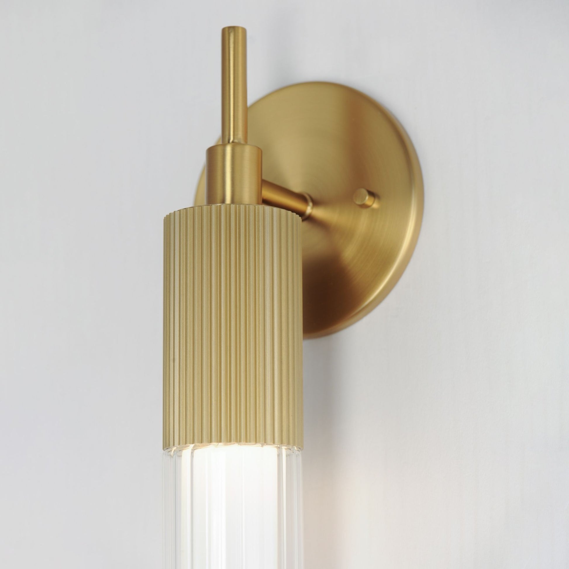 ET2 Lighting - Reeds 16" LED Wall Sconce, Gold Finish | Bees Lighting