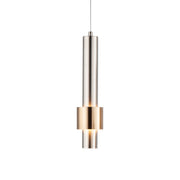 ET2 Lighting - Reveal LED Mini Pendant, Satin Nickel & Satin Brass Finish | Bees Lighting