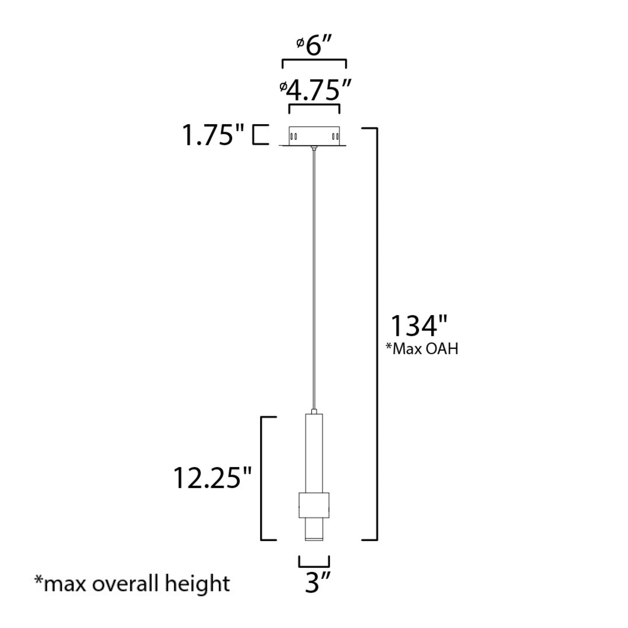 ET2 Lighting - Reveal LED Mini Pendant, Satin Nickel & Satin Brass Finish | Bees Lighting