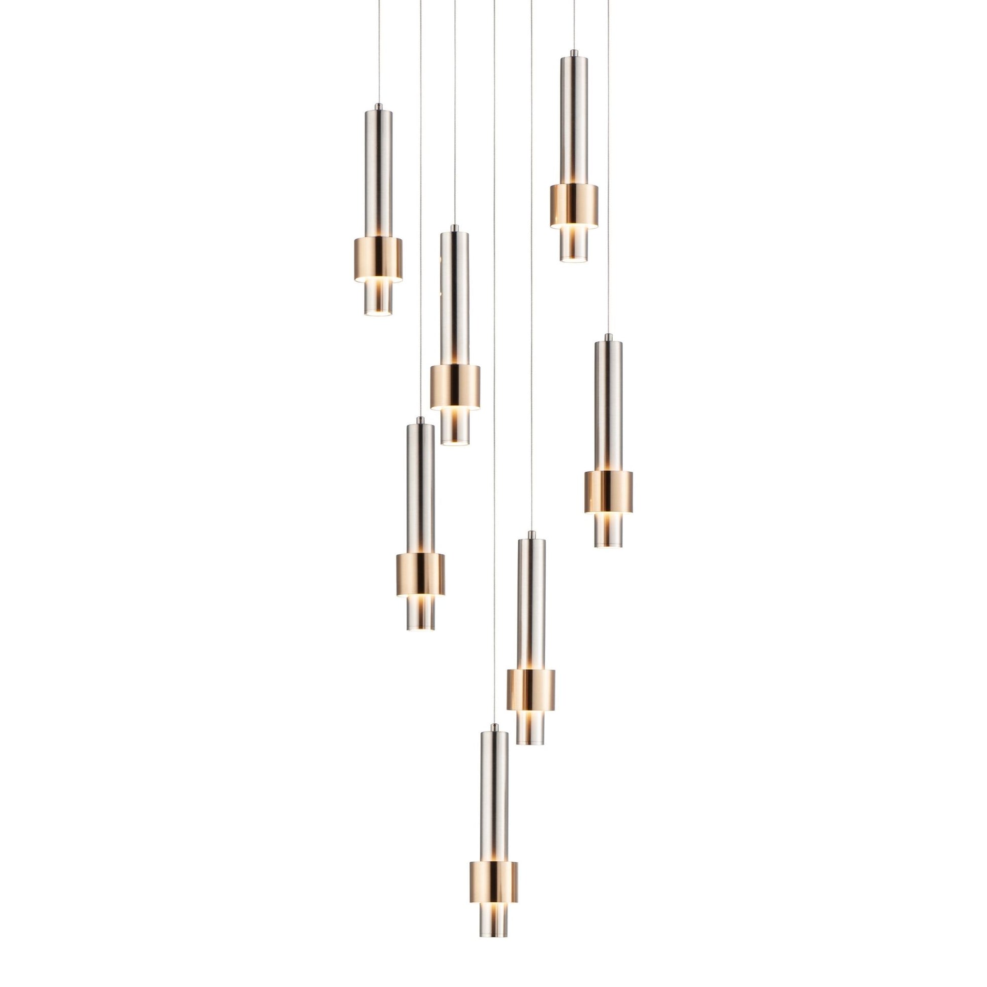ET2 Lighting - Reveal Multi-Light LED Pendant | Bees Lighting