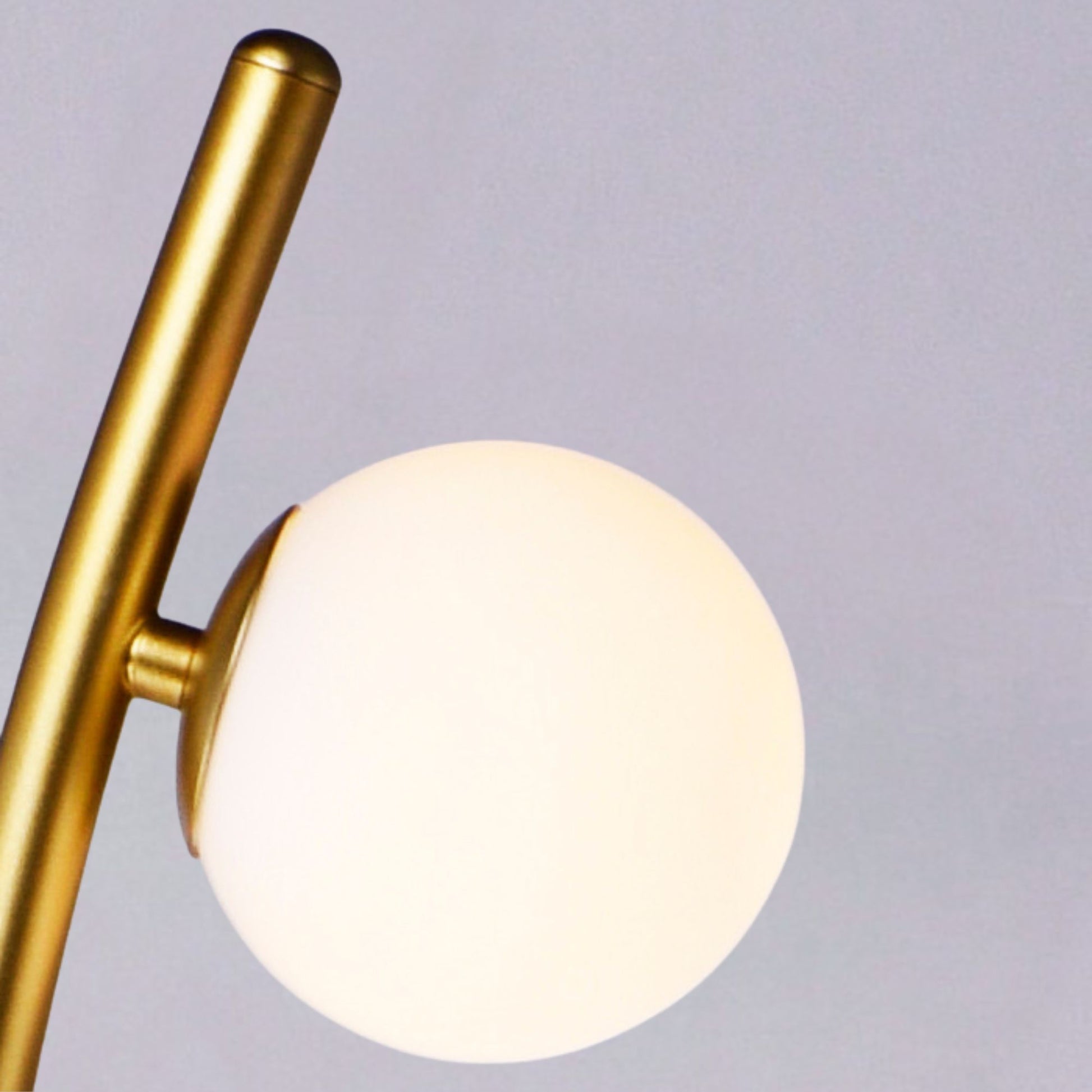 ET2 Lighting - Rover LED Floor Lamp, Metallic Gold Finish | Bees Lighting
