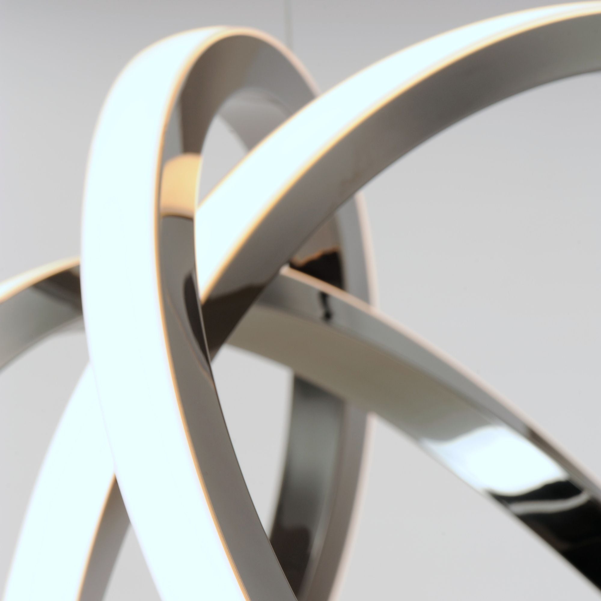 ET2 Lighting - Signature 38" Linear LED Pendant, Black Chrome Finish | Bees Lighting