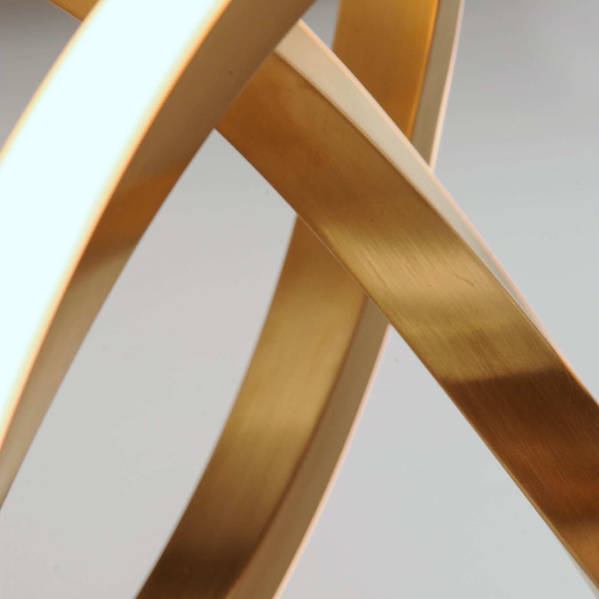 ET2 Lighting - Signature 38" Linear LED Pendant, Brushed Champagne Finish | Bees Lighting