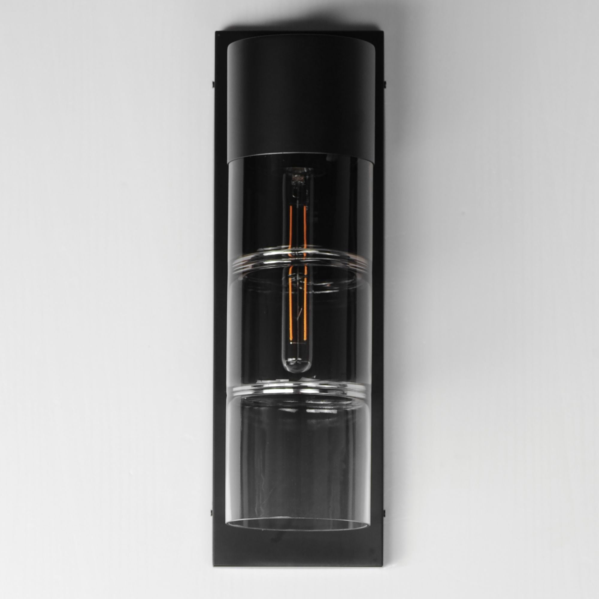 ET2 Lighting - Smokestack 20" Large LED Outdoor Wall Sconce, Black Finish | Bees Lighting