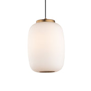 ET2 Lighting - Soji 11" LED Pendant, Black & Gold Finish | Bees Lighting