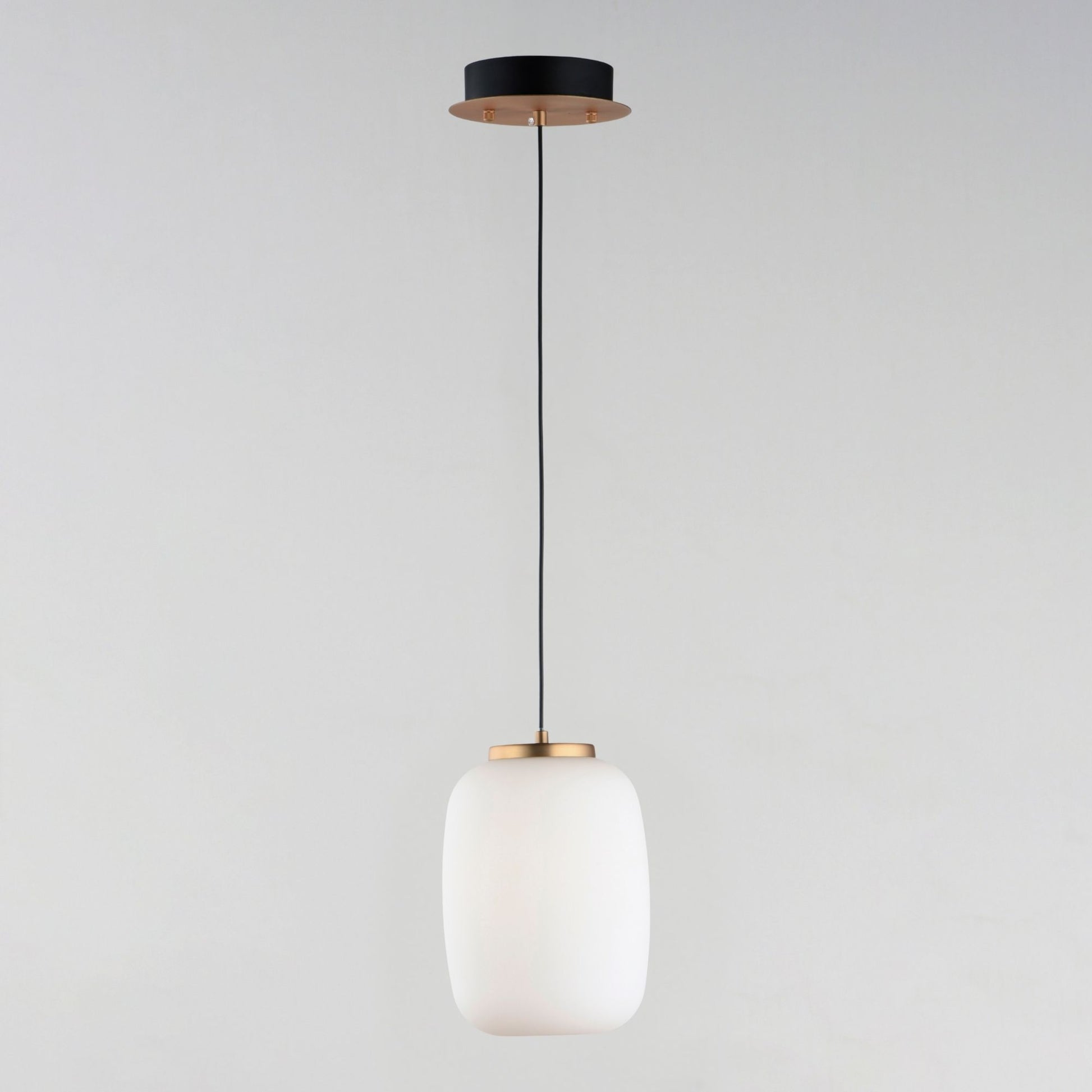 ET2 Lighting - Soji 11" LED Pendant, Black & Gold Finish | Bees Lighting