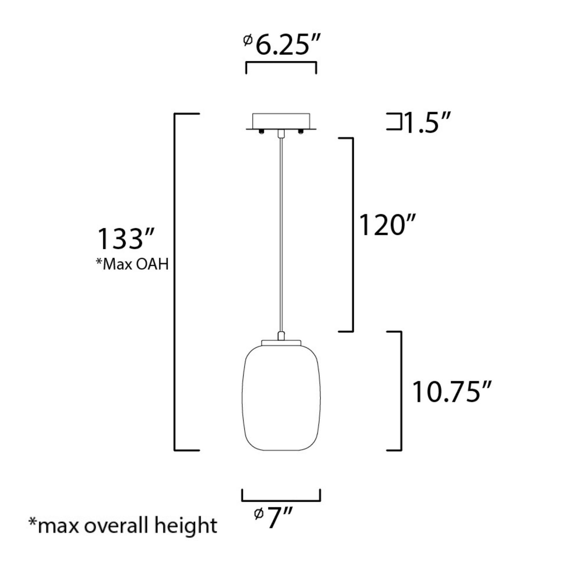 ET2 Lighting - Soji 11" LED Pendant, Black & Gold Finish | Bees Lighting